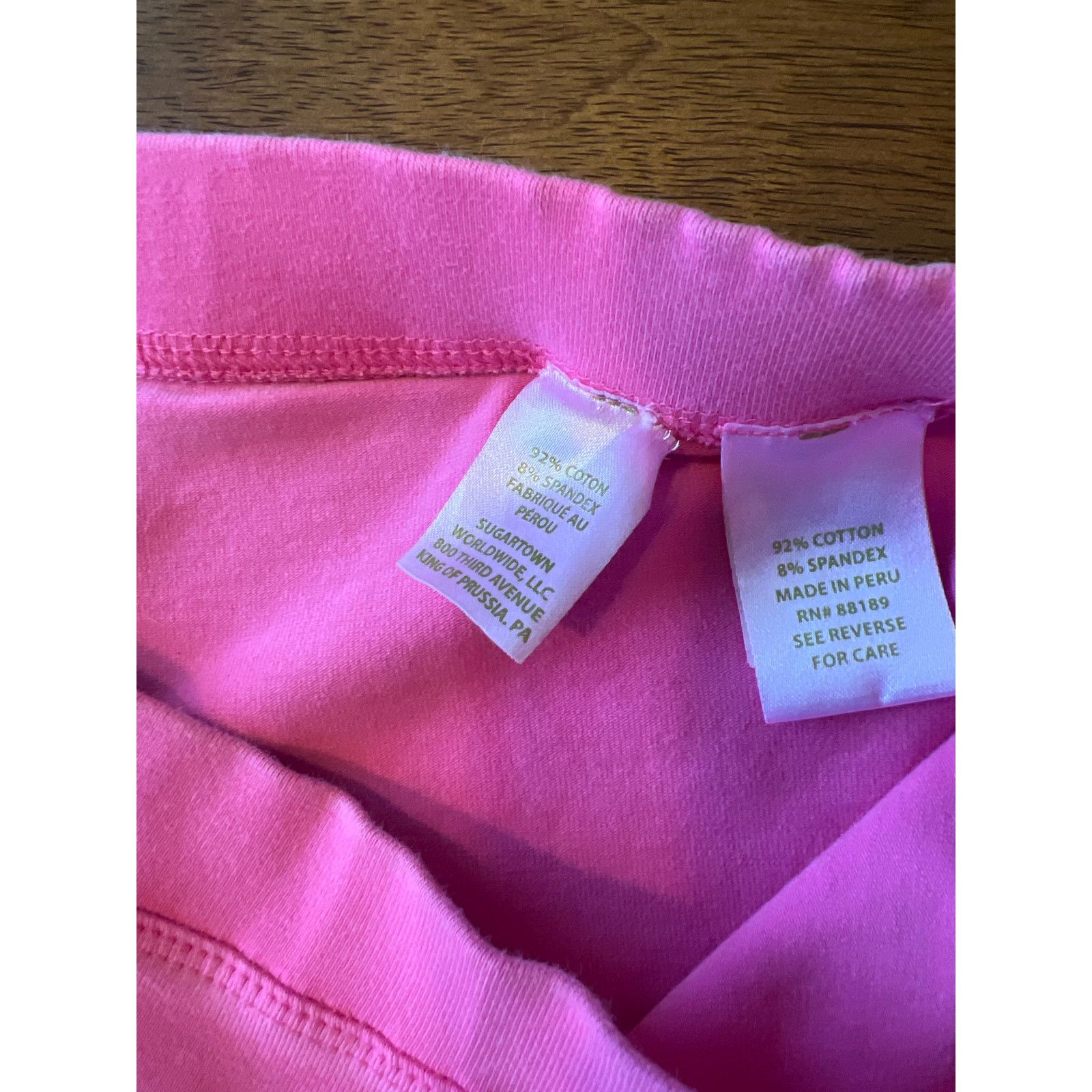 Lilly Pulitzer Lilly Pulitzer Mid-Rise Girls' Leggings XL (12-14) Size 34" / US 12 / IT 48 - 7 Thumbnail