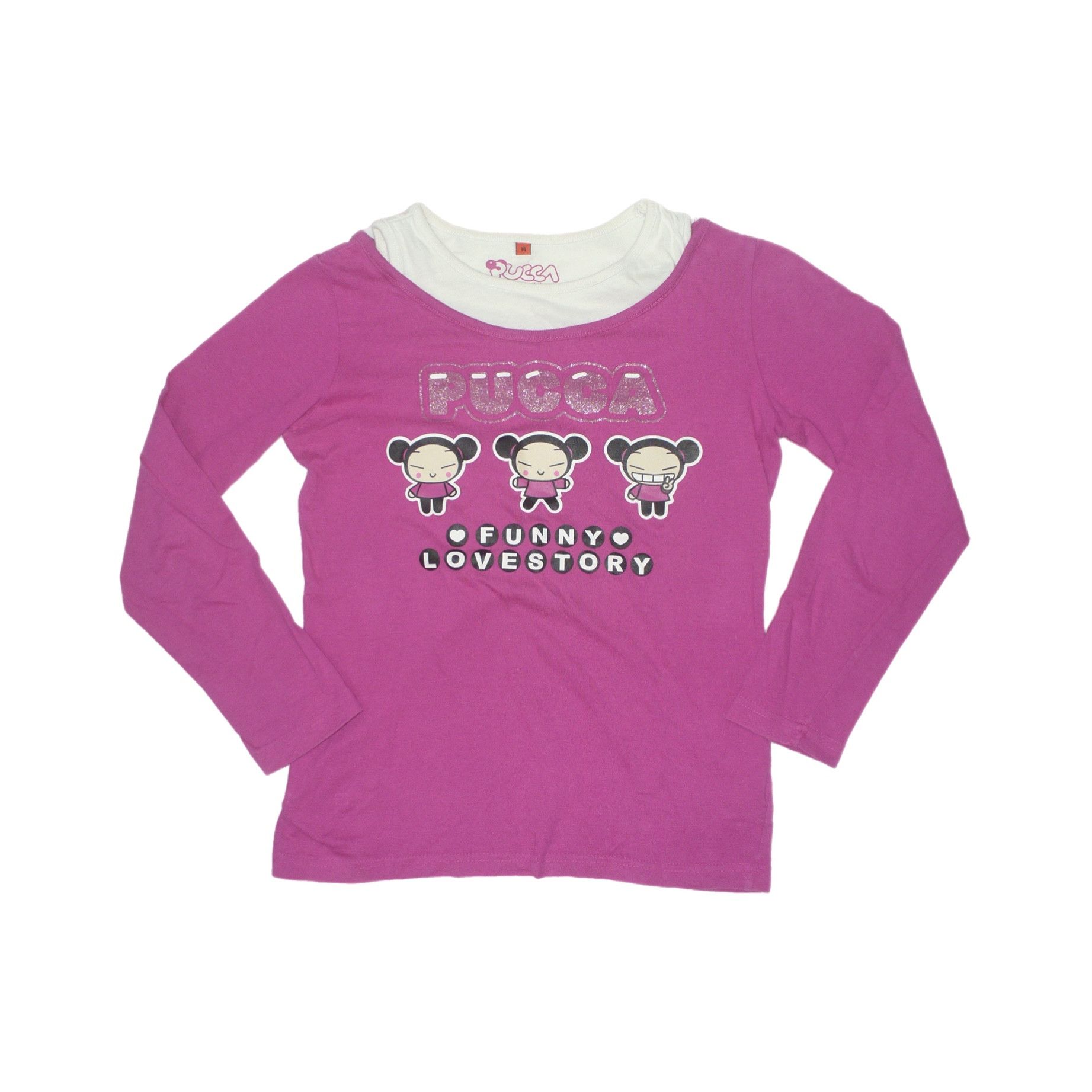 Other Pucca pink 2-pieces-in-1 y2k style top Size S / US 4 / IT 40 - 5 Thumbnail