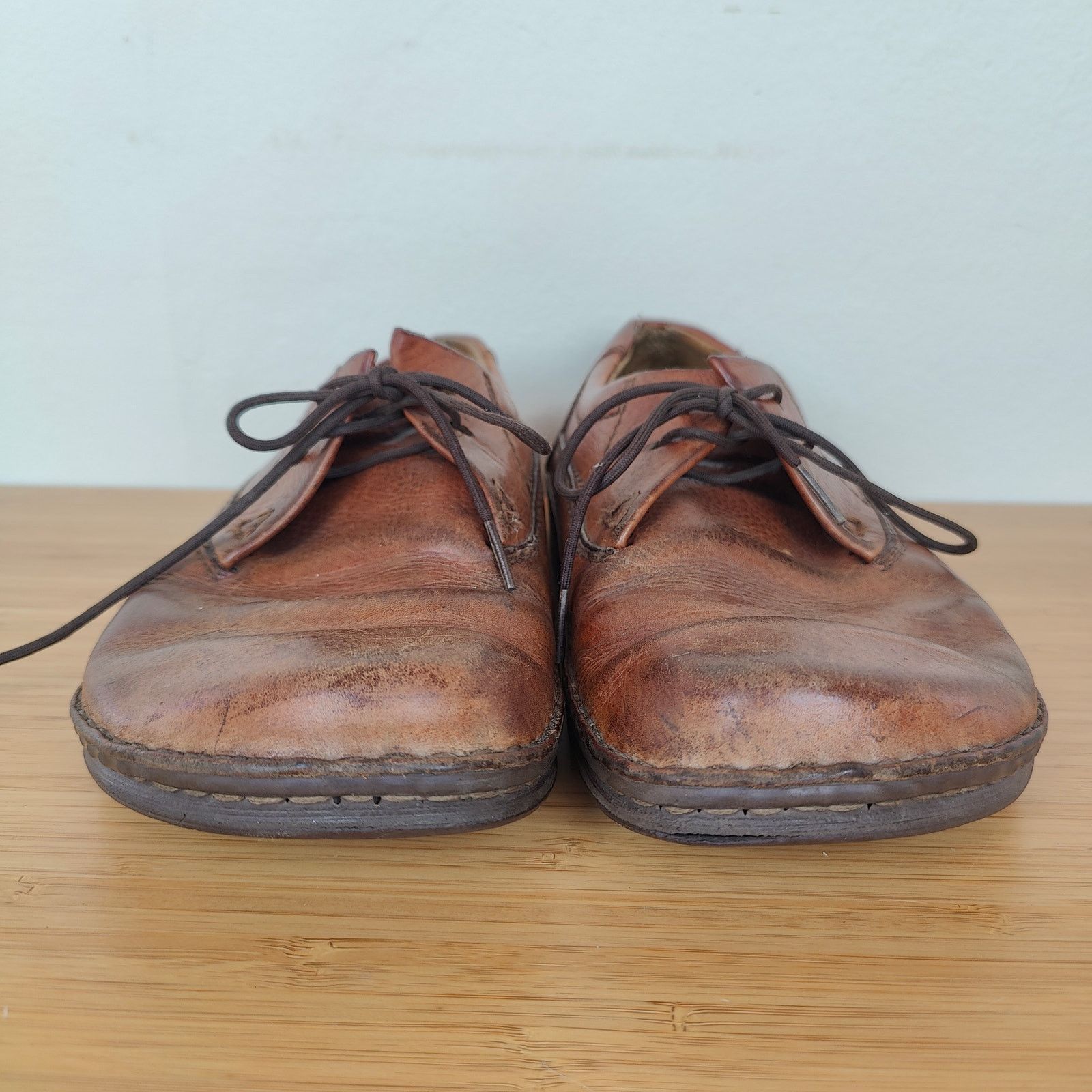 Birkenstock Birkenstock Memphis Loafers Mens 7 Womens 9 Brown Leather Size US 7 / EU 40 - 2 Thumbnail