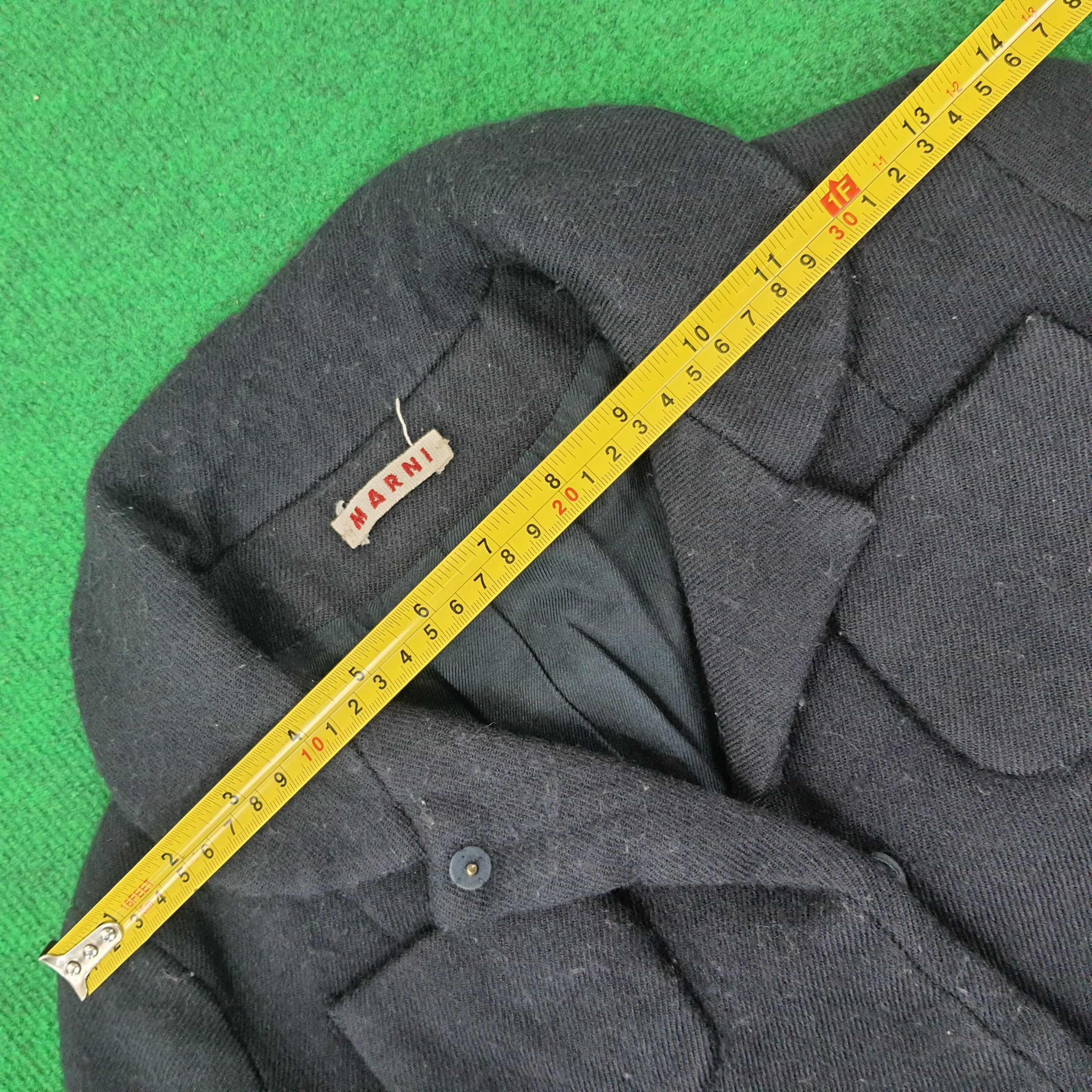 Marni × Vintage Vintage MARNI Designer Jacket C215N23 Size XXS / US 00 / IT 34 - 10 Thumbnail
