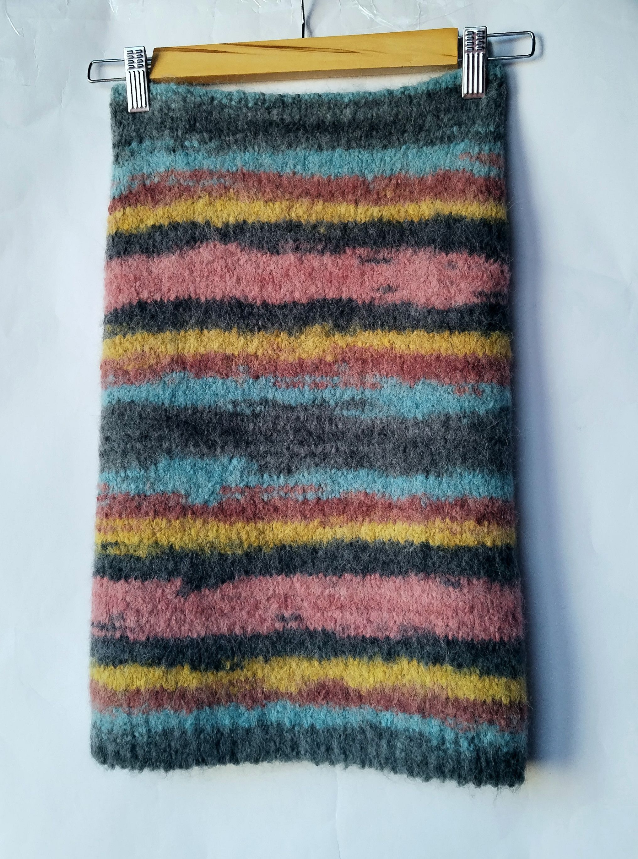 Gimaguas 'Amy' striped knit mini skirt Size 28" / US 6 / IT 42 - 12 Thumbnail