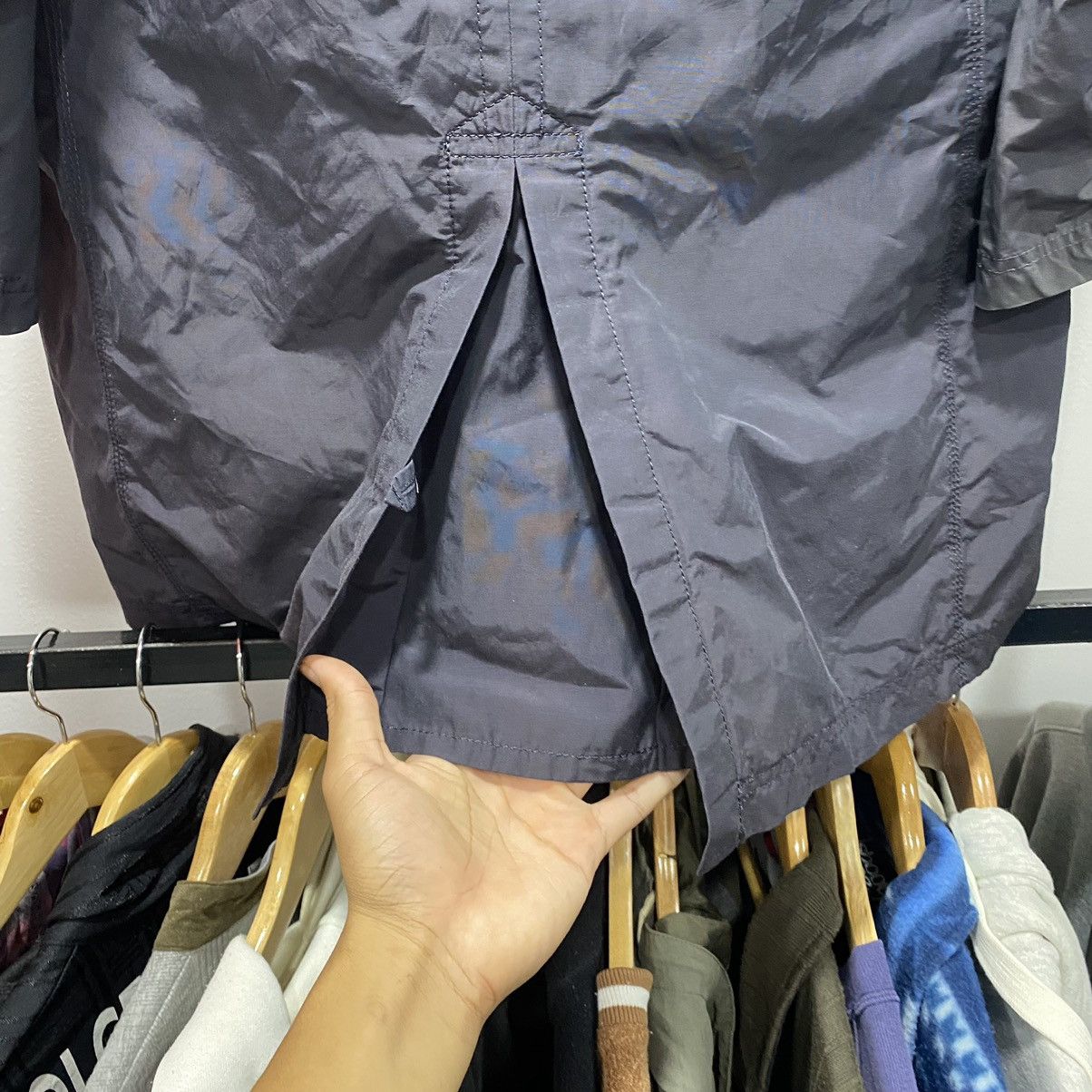 Burberry Sickk☠️ Burberry Long Parka Jacket Coat Nylon Tactical 90s Size US M / EU 48-50 / 2 - 10 Thumbnail