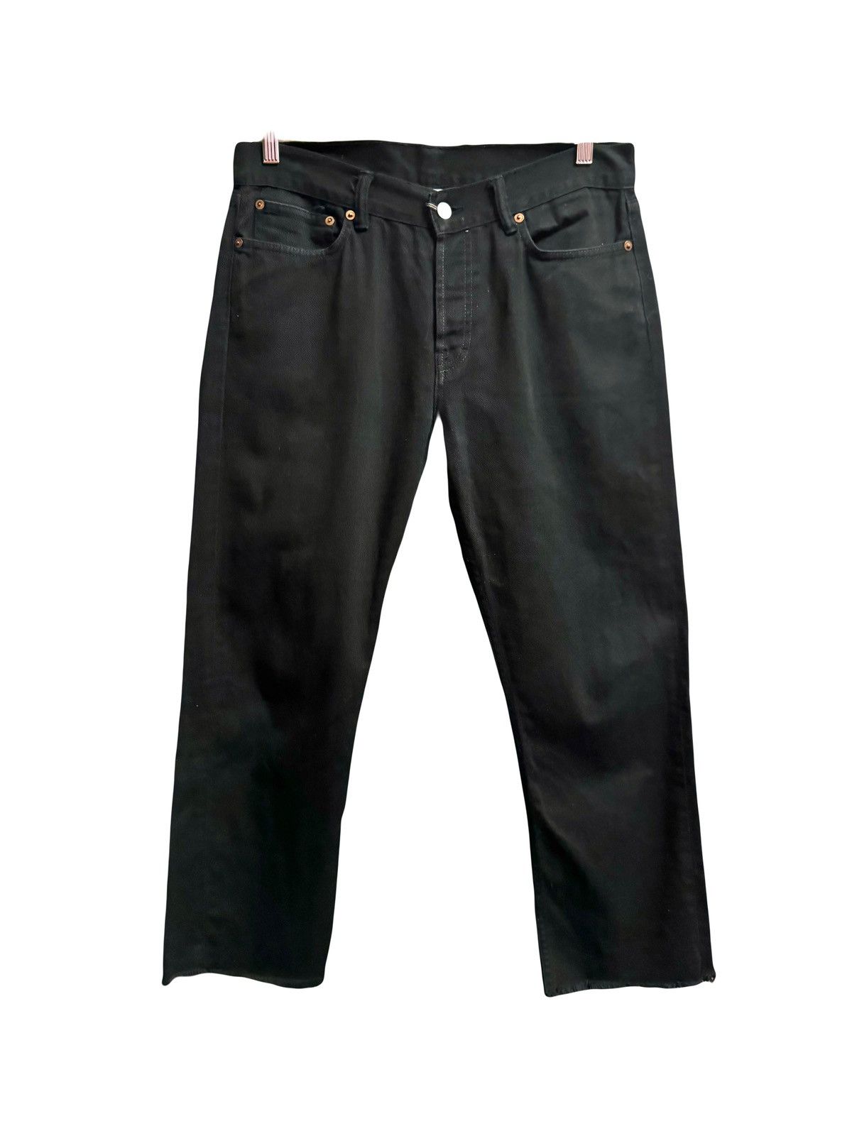 Our Legacy our legacy black cropped denim pants 32 us Size US 32 / EU 48 - 1 Thumbnail