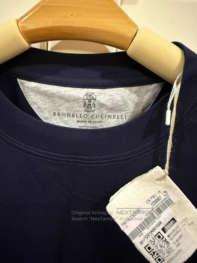 Brunello Cucinelli Brunello Cucinelli Short Sleeve T-shirt. Size US M / EU 48-50 / 2 - 3 Thumbnail