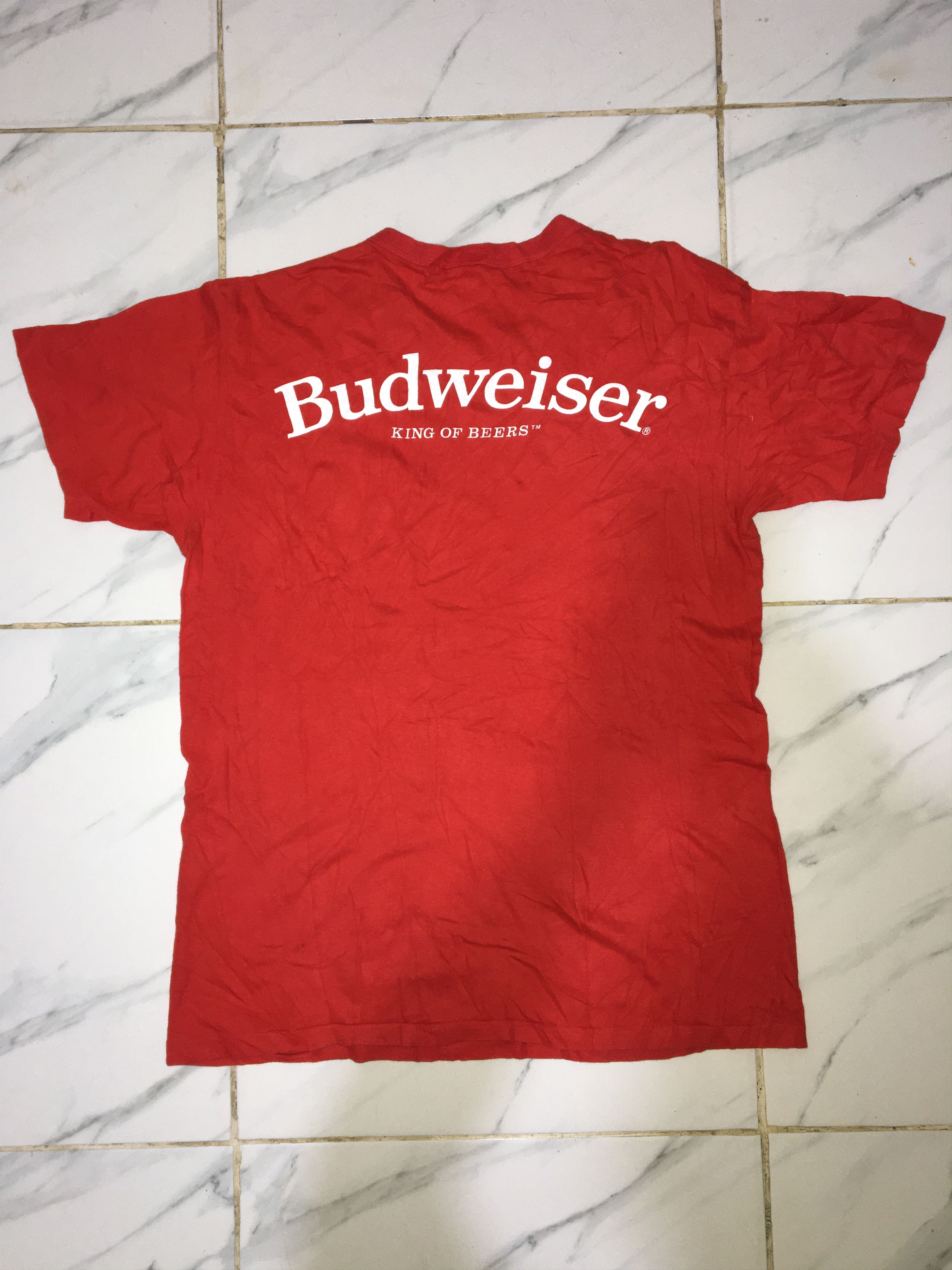 Budweiser Vintage Budweiser Tshirt Size US M / EU 48-50 / 2 - 2 Thumbnail