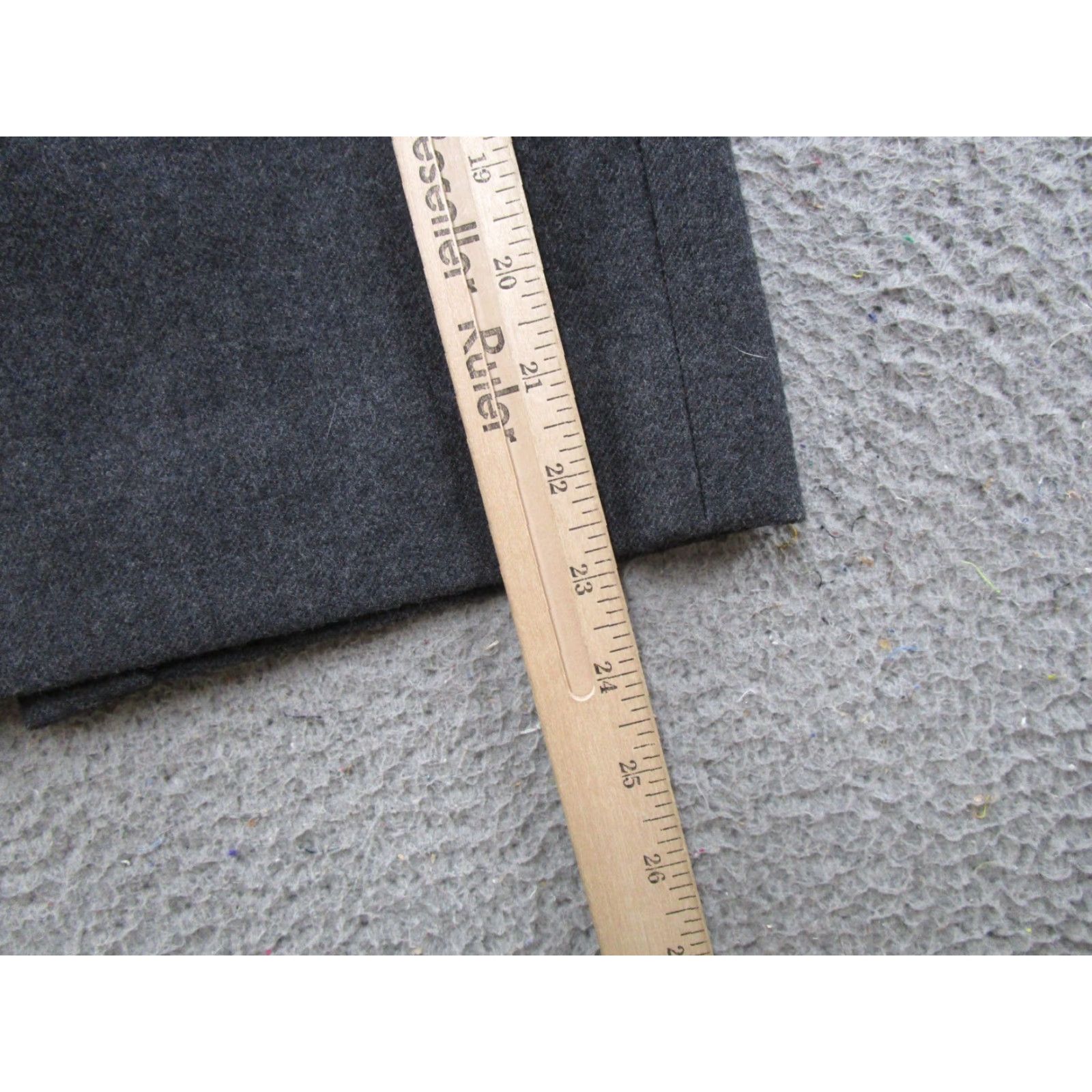 J.Crew J.Crew Skirt Pencil Womens 6 Black Lined Wool Blend Classic Work Office Knee Length Zip Slit All Seasons Career Minimalist Secretary Womens Size 28" / US 6 / IT 42 - 6 Thumbnail