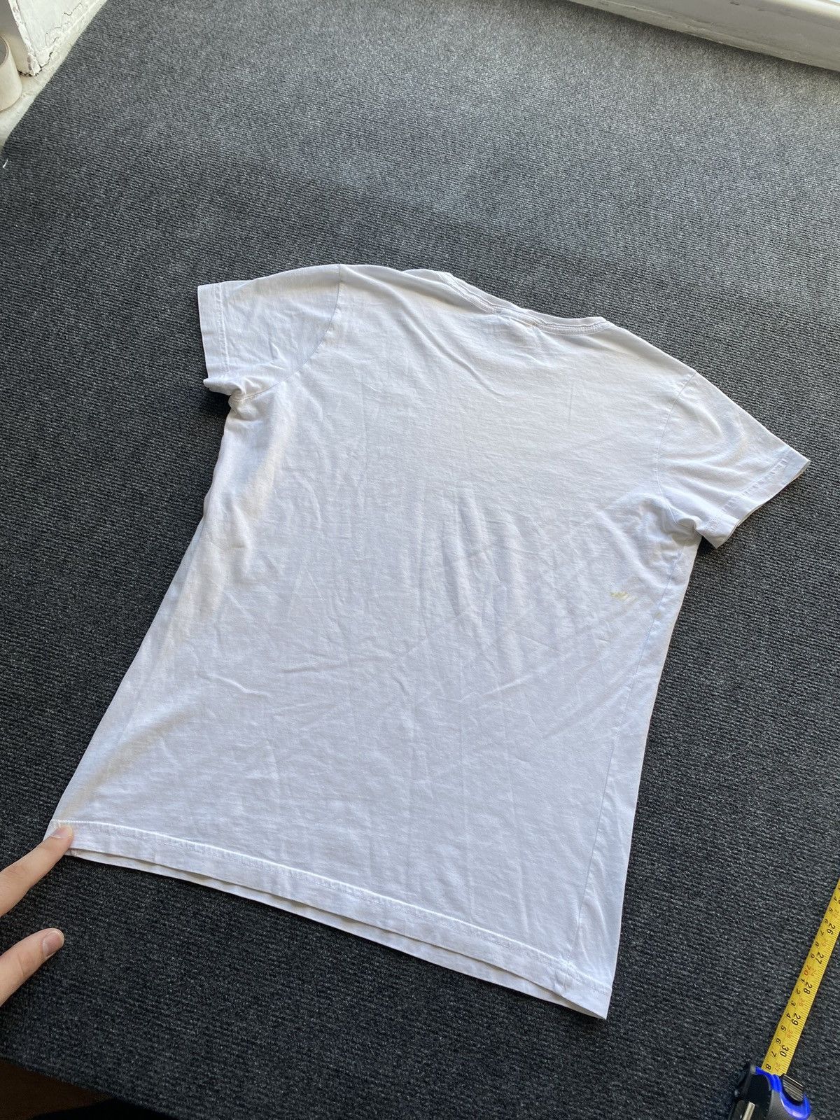 Diesel 🔥Opium Punk Diesel Goth Emo White tee “sneakers logo” Size US S / EU 44-46 / 1 - 9 Thumbnail