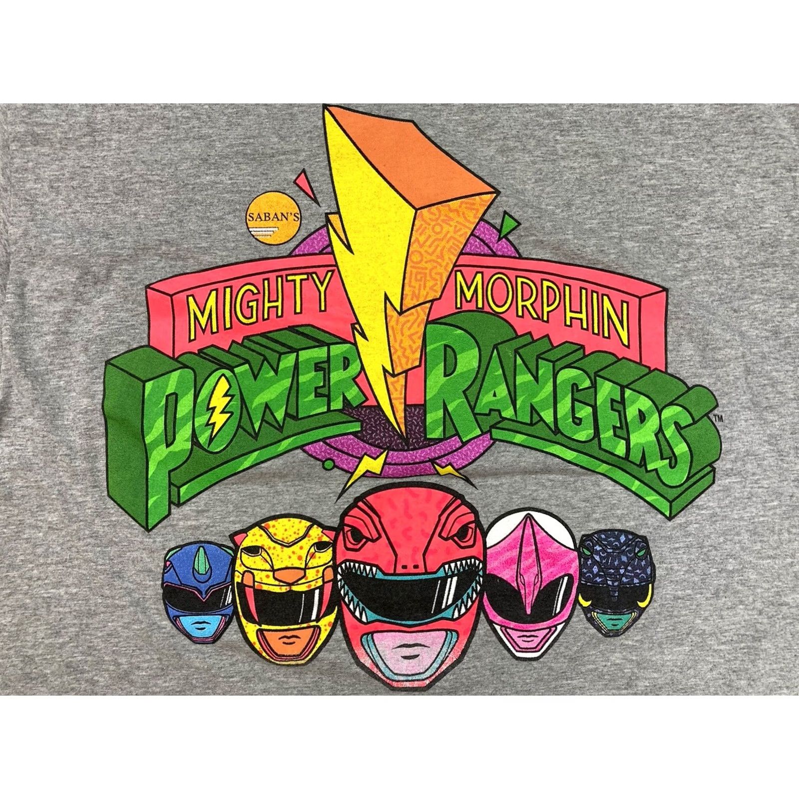 Vintage VINTAGE Power Rangers Graphic T-shirt Men Small Gray Short Sleeve TV Show Size US S / EU 44-46 / 1 - 2 Thumbnail