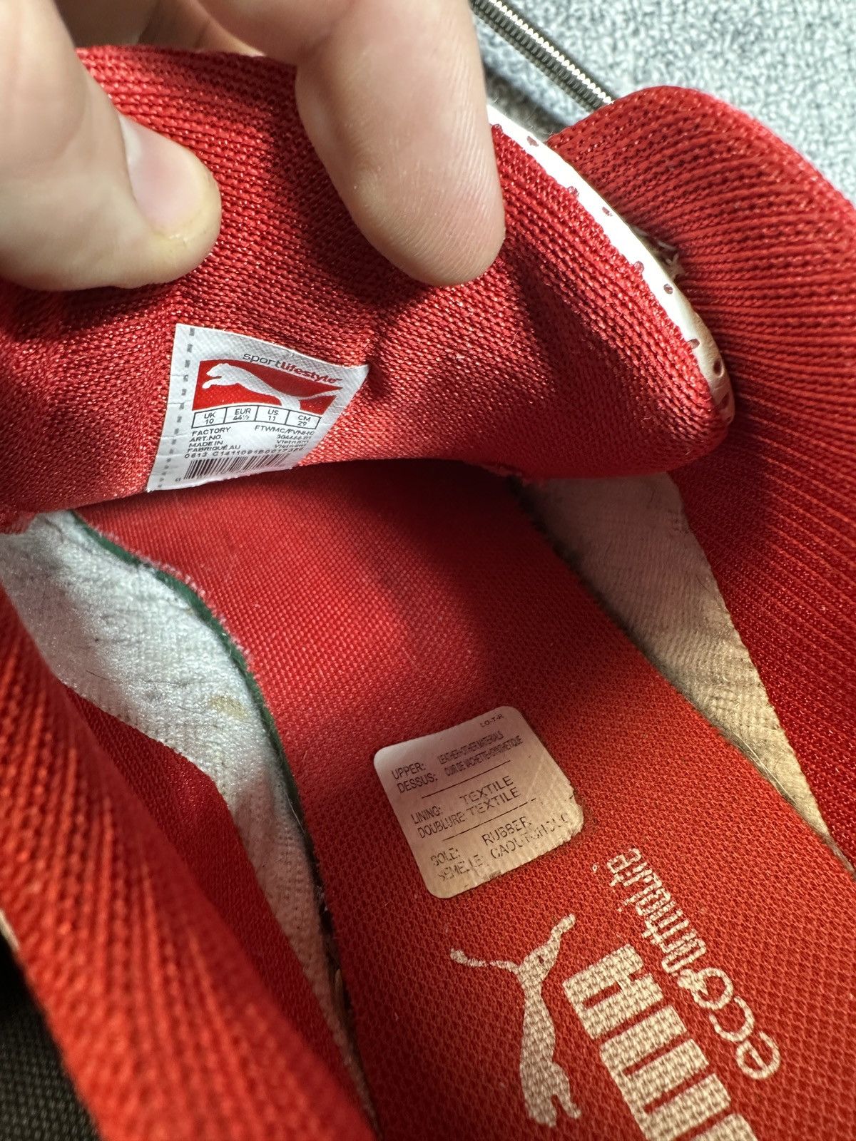 Ferrari × Puma Y2K Vintage Puma Ferrari Speedcat Sneakers Streetwear Style Size US 11 / EU 44 - 7 Thumbnail