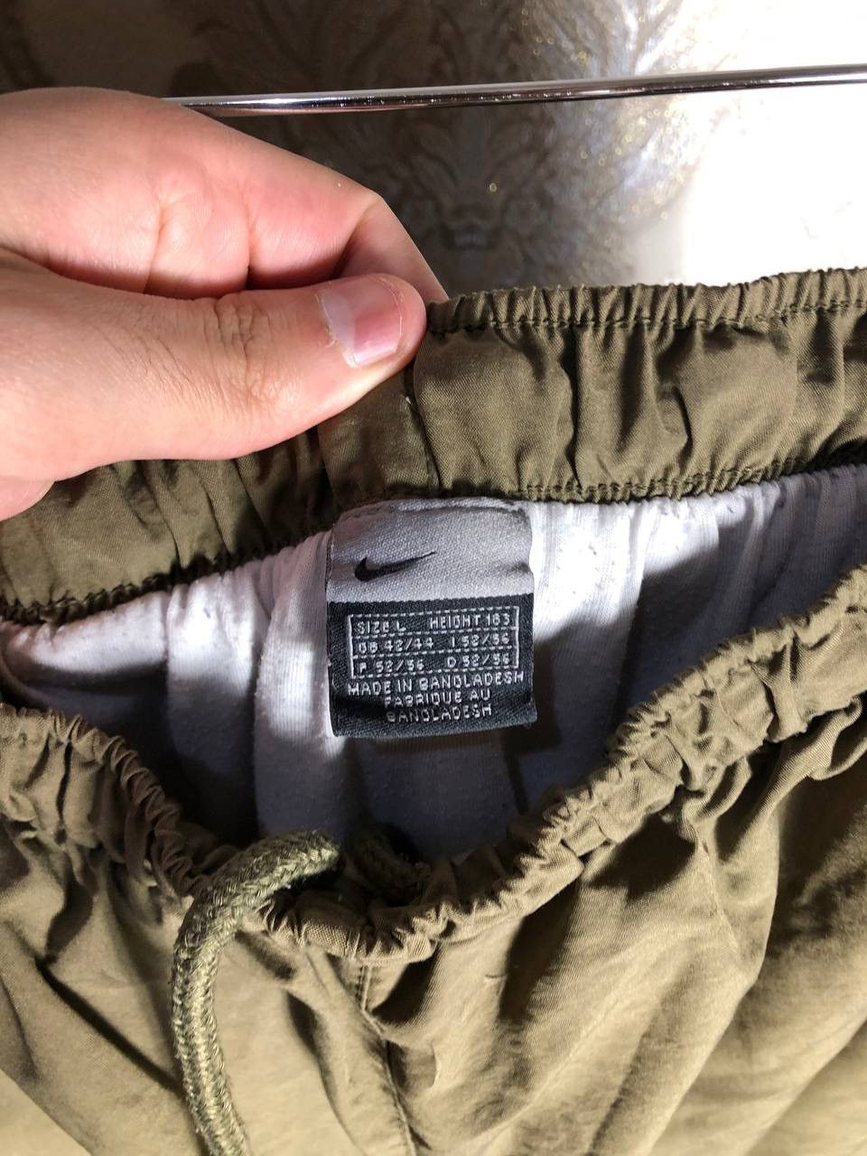Nike × Vintage VERY RARE NIKE RETRO SWEATPANTS DRILL JAPAN STYLE Y2K 90s Size US 34 / EU 50 - 4 Thumbnail