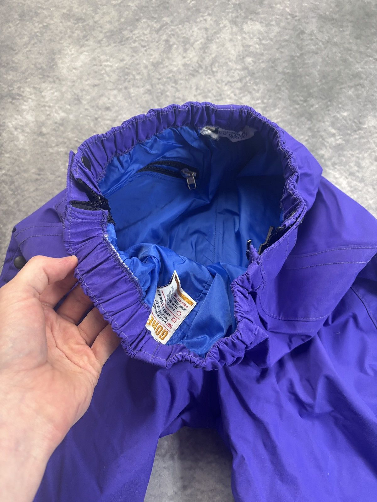 Goretex × Mountain Equipment Company × Vintage 1990s Vintage MEC Wind Pants Goretex Shell Hiking Rain 90s Size US 30 / EU 46 - 5 Thumbnail