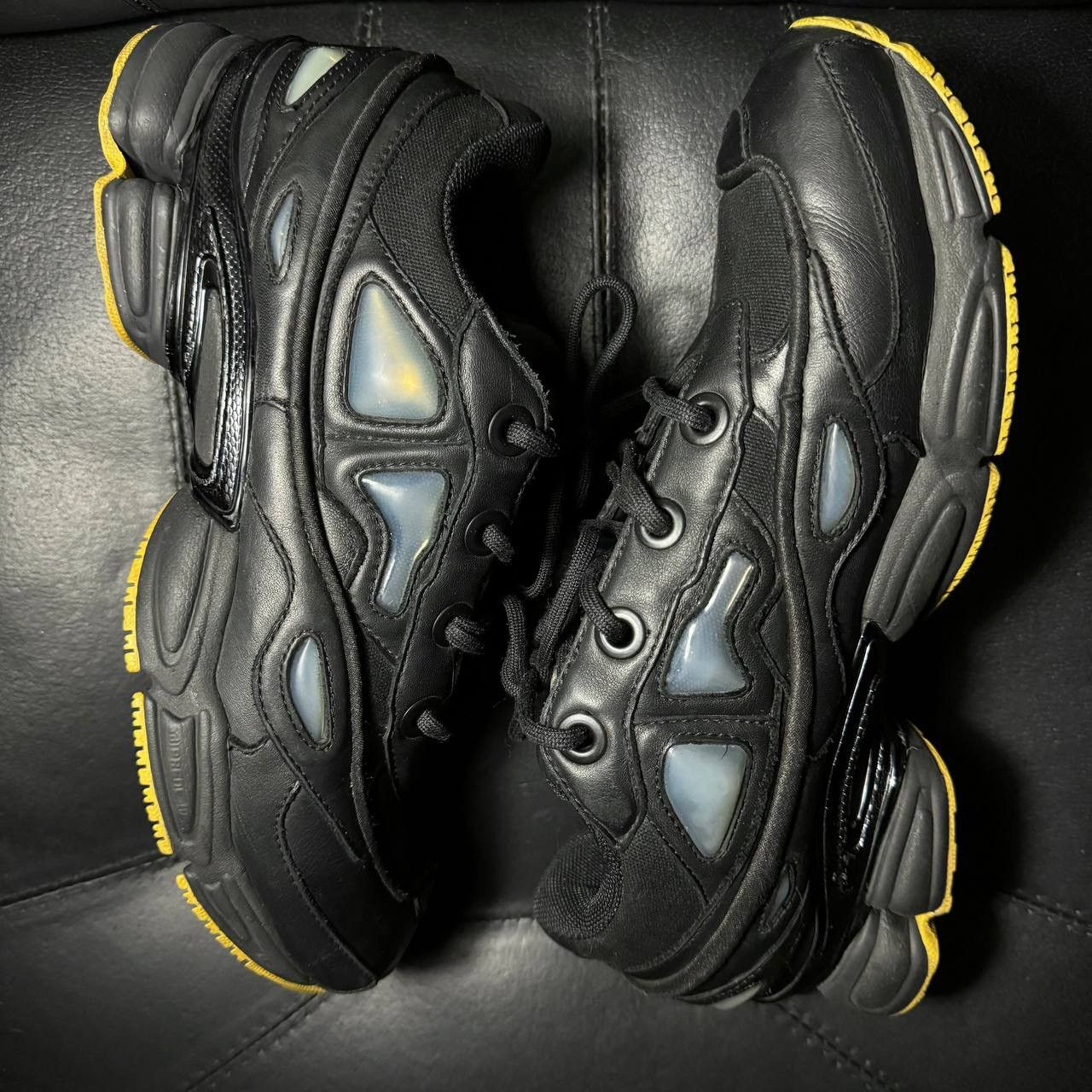 Adidas × Raf Simons sneakers Adidas Raf Simons Ozweego Black corn Size US 8 / EU 41 - 4 Thumbnail
