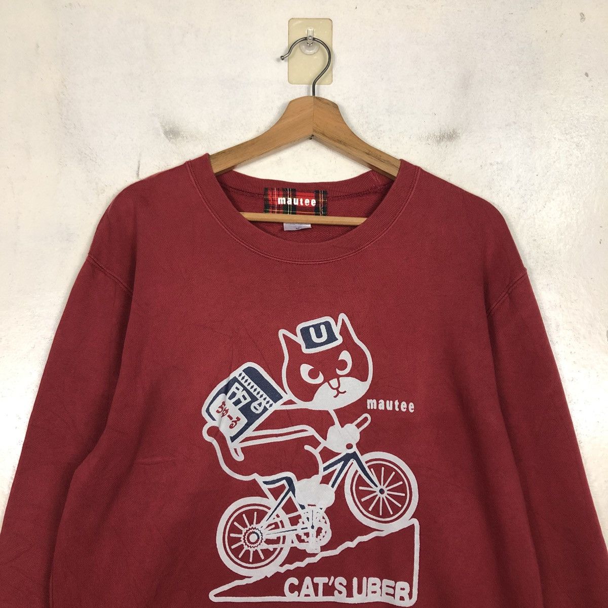Hysteric Glamour 📌Vintage Sweatshirt Crewneck Mautee Cat Design Big Logo Size US M / EU 48-50 / 2 - 5 Thumbnail