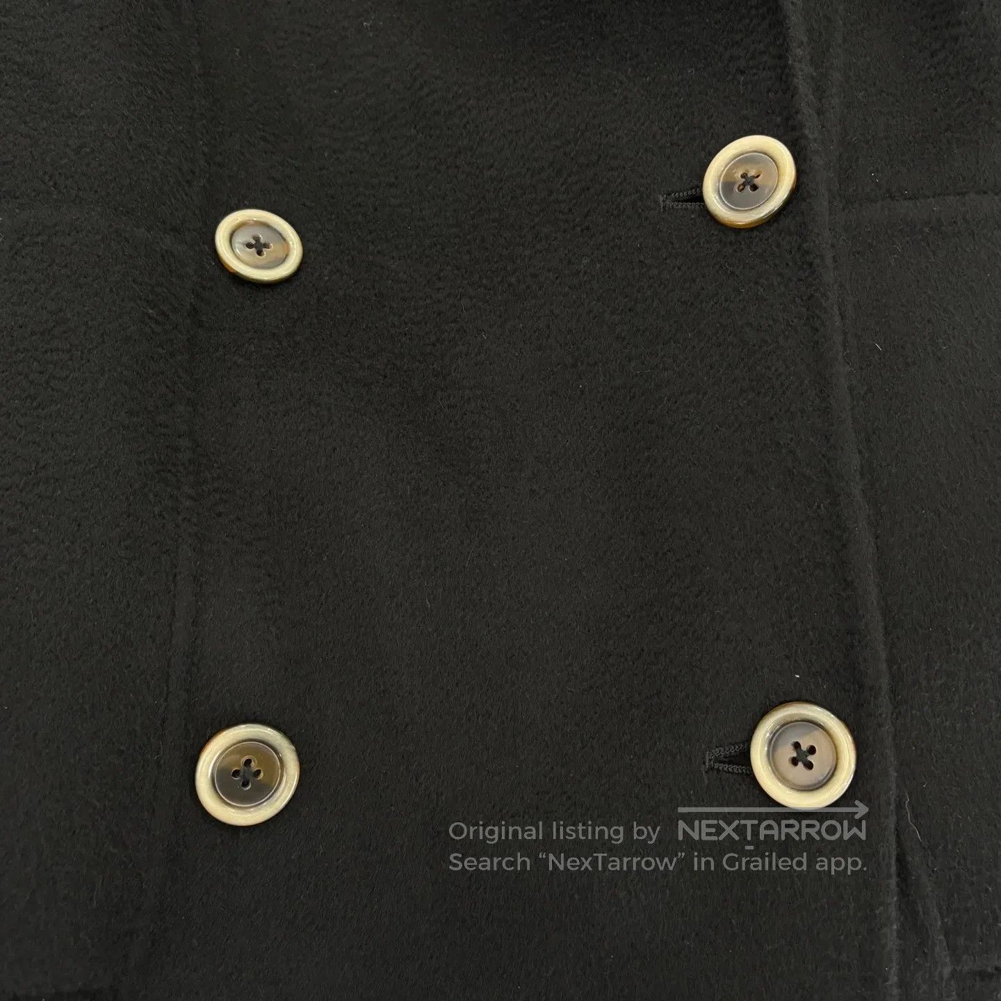 Max Mara MaxMara size34 Fur coat jacket Black Size S / US 4 / IT 40 - 7 Thumbnail