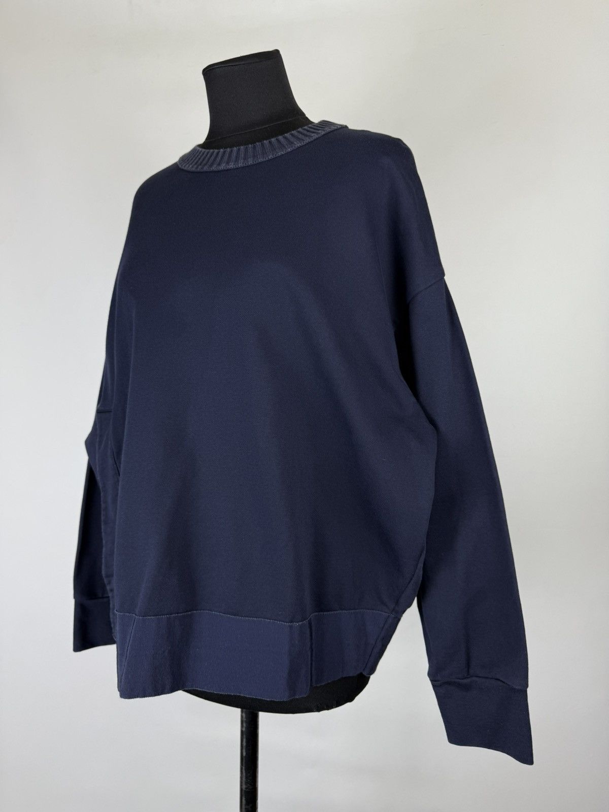Moncler Moncler Maglia Girocollo Cotton Logo Oversize Sweatshirt Size M / US 6-8 / IT 42-44 - 10 Thumbnail