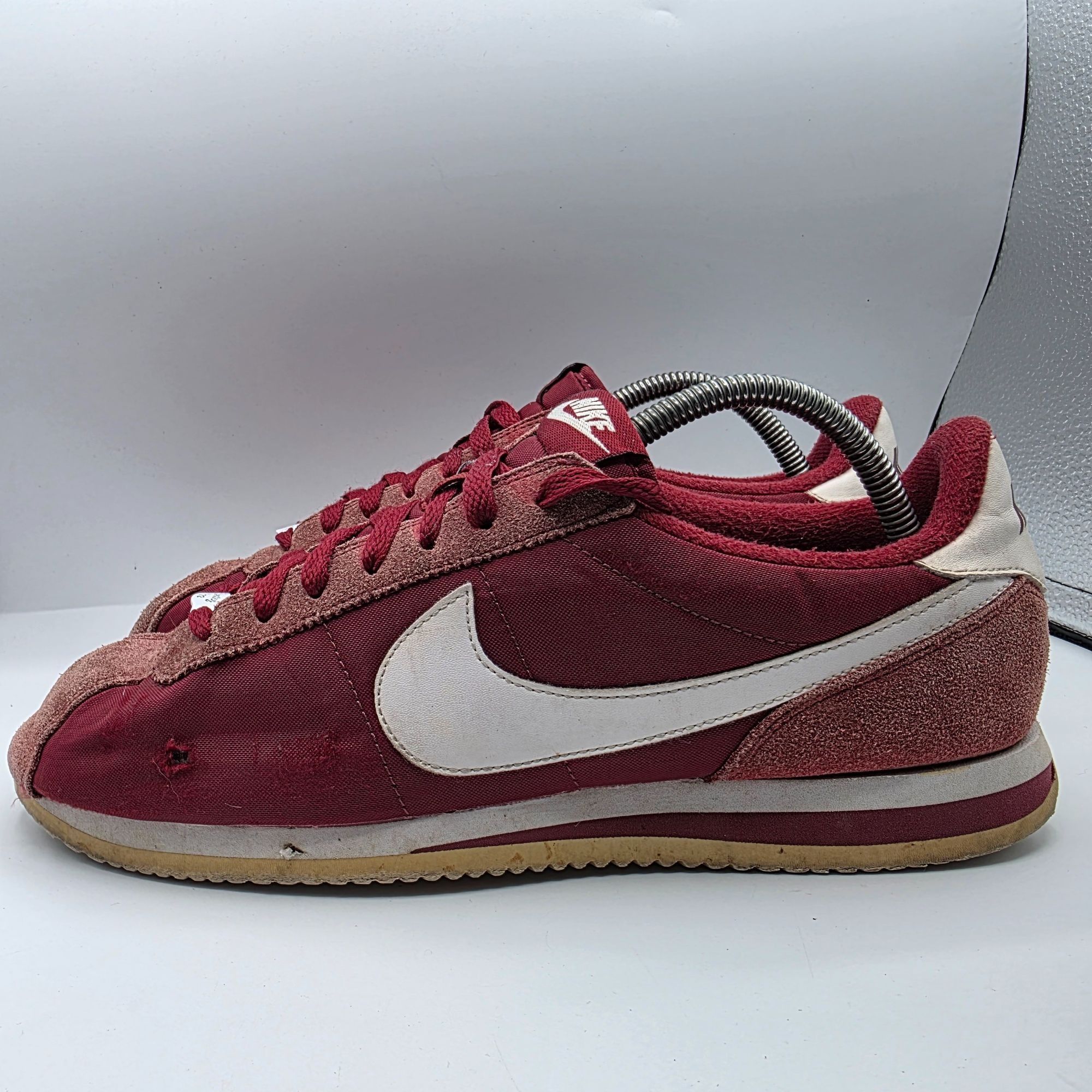 Nike Nike Cortez Basic Nylon Team Red Mens Size 10.5 Sneaker Shoe Size US 10.5 / EU 43-44 - 14 Thumbnail