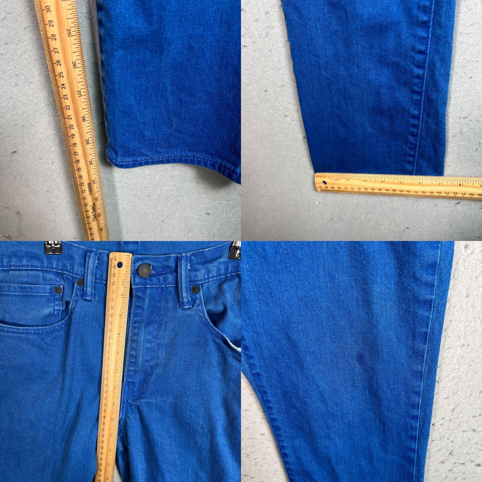Levi's Levi's 511 Jeans Mens Size 34 Blue Straight Denim Cotton Blend 5-Pocket Logo Inseam 31in Vintage No Shop Next Business Day Size US 34 / EU 50 - 8 Thumbnail