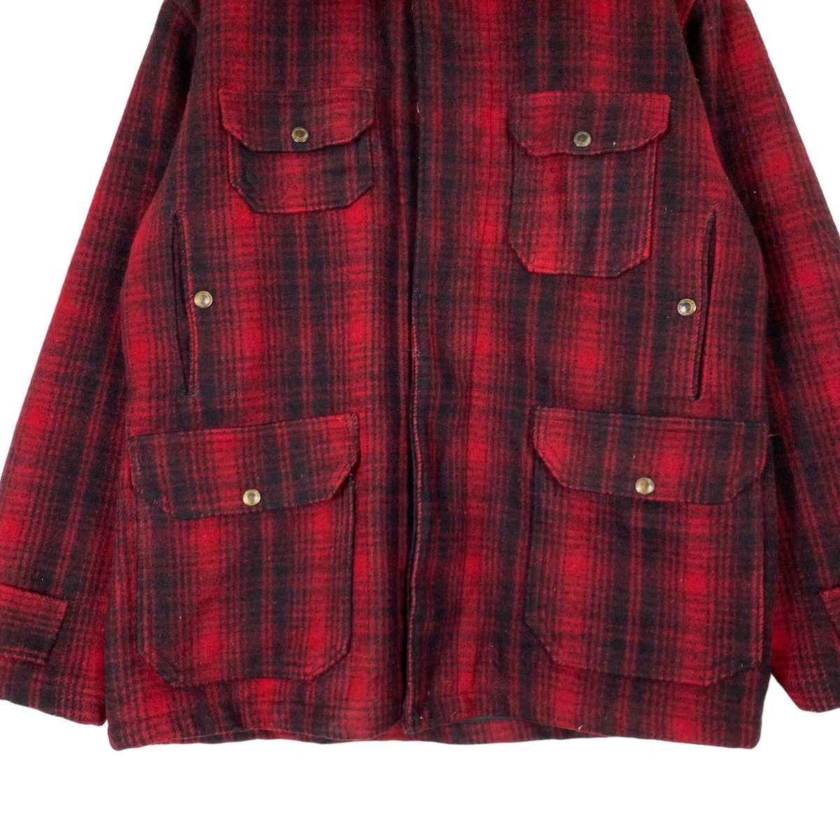 Woolrich Woolen Mills 90s Woolrich Woolen Mills Mackinaw Tartan Plaids Jacket Size US M / EU 48-50 / 2 - 4 Thumbnail