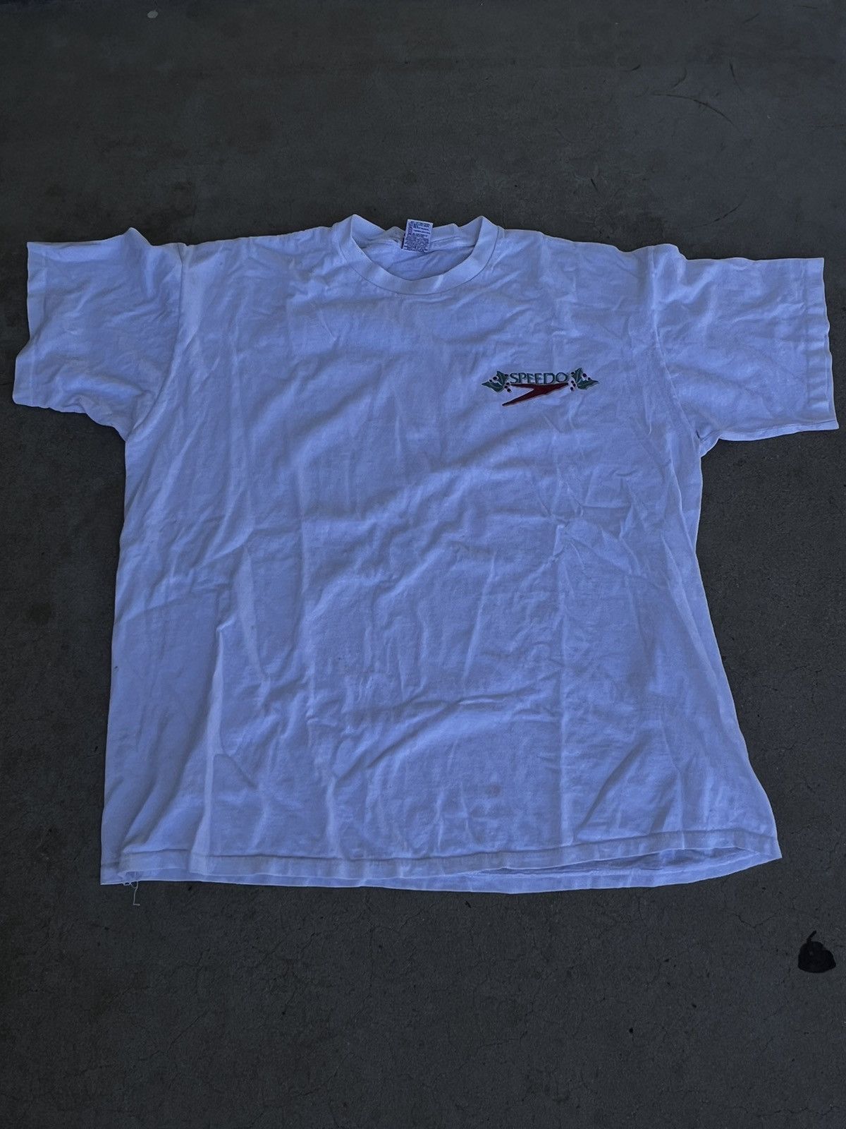 Speedo Vintage Speedo Tee Size US XL / EU 56 / 4 - 2 Thumbnail
