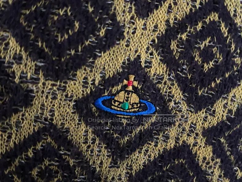 Vivienne Westwood Vivienne Westwood Square Pattern Cotton Linen Wool Vest Size US L / EU 52-54 / 3 - 4 Thumbnail