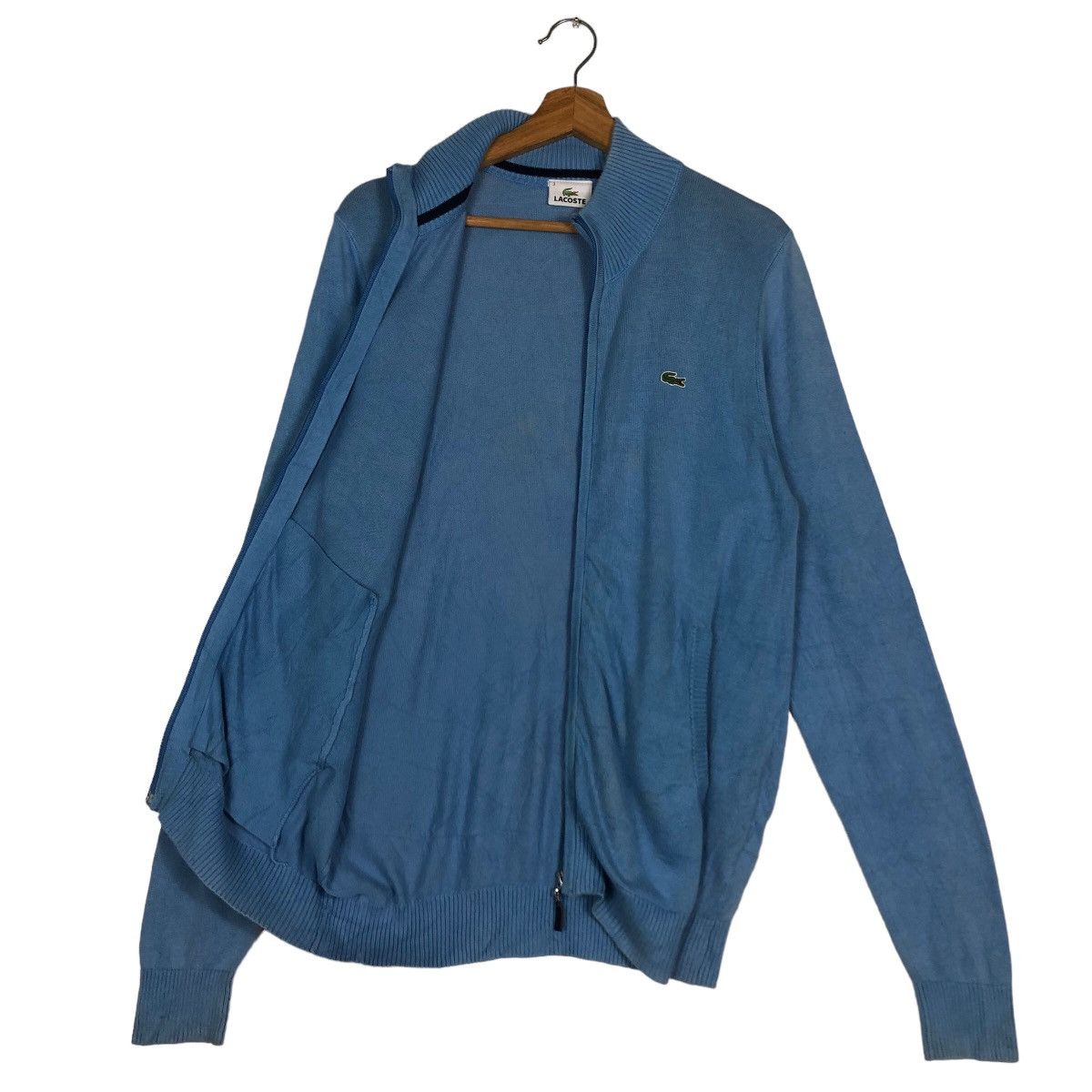 Japanese Brand 🔥90’s Streetwear Zipper Jacket Lacoste Japan Made Size US M / EU 48-50 / 2 - 8 Thumbnail