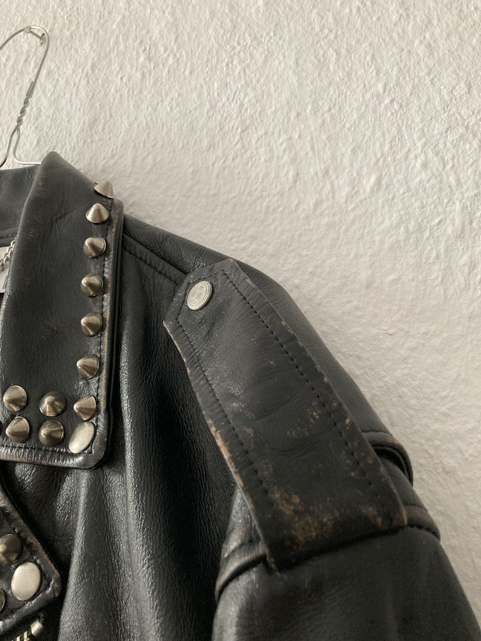 Blackmeans Blackmeans Ltd. Edition Sid Vicious Biker Leather Jacket XL Size US XL / EU 56 / 4 - 4 Thumbnail