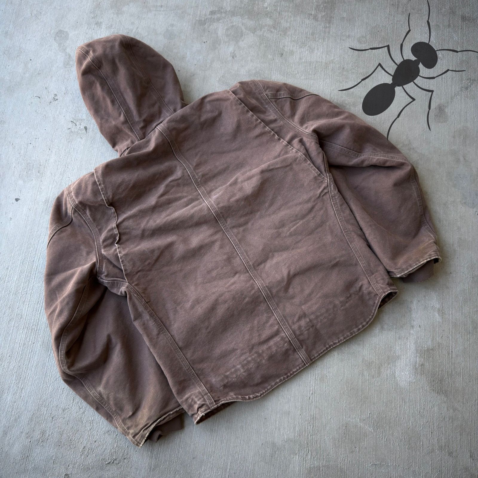 Carhartt × Vintage Carhartt J141 FWD brown Sierra Sherpa work wear jacket Size US M / EU 48-50 / 2 - 6 Thumbnail