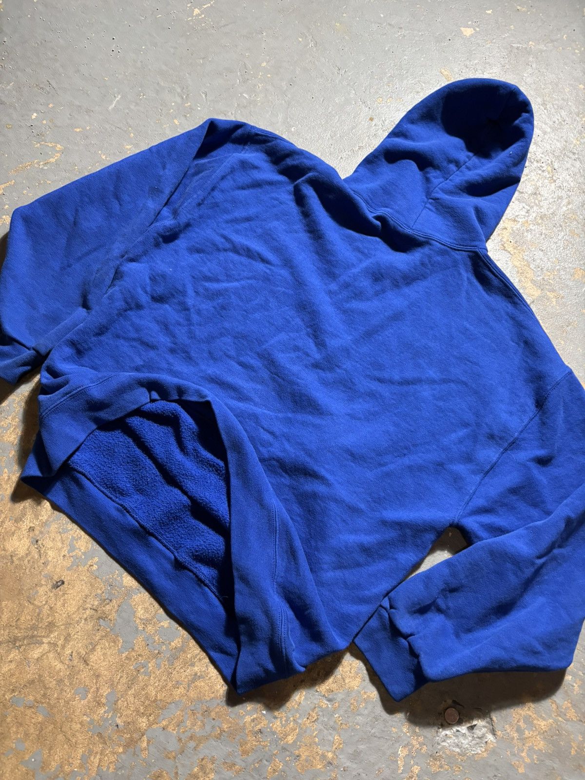 Russell Athletic × Vintage EG Baseball blue Russell athletic hoodie sweatshirt Size US L / EU 52-54 / 3 - 7 Thumbnail