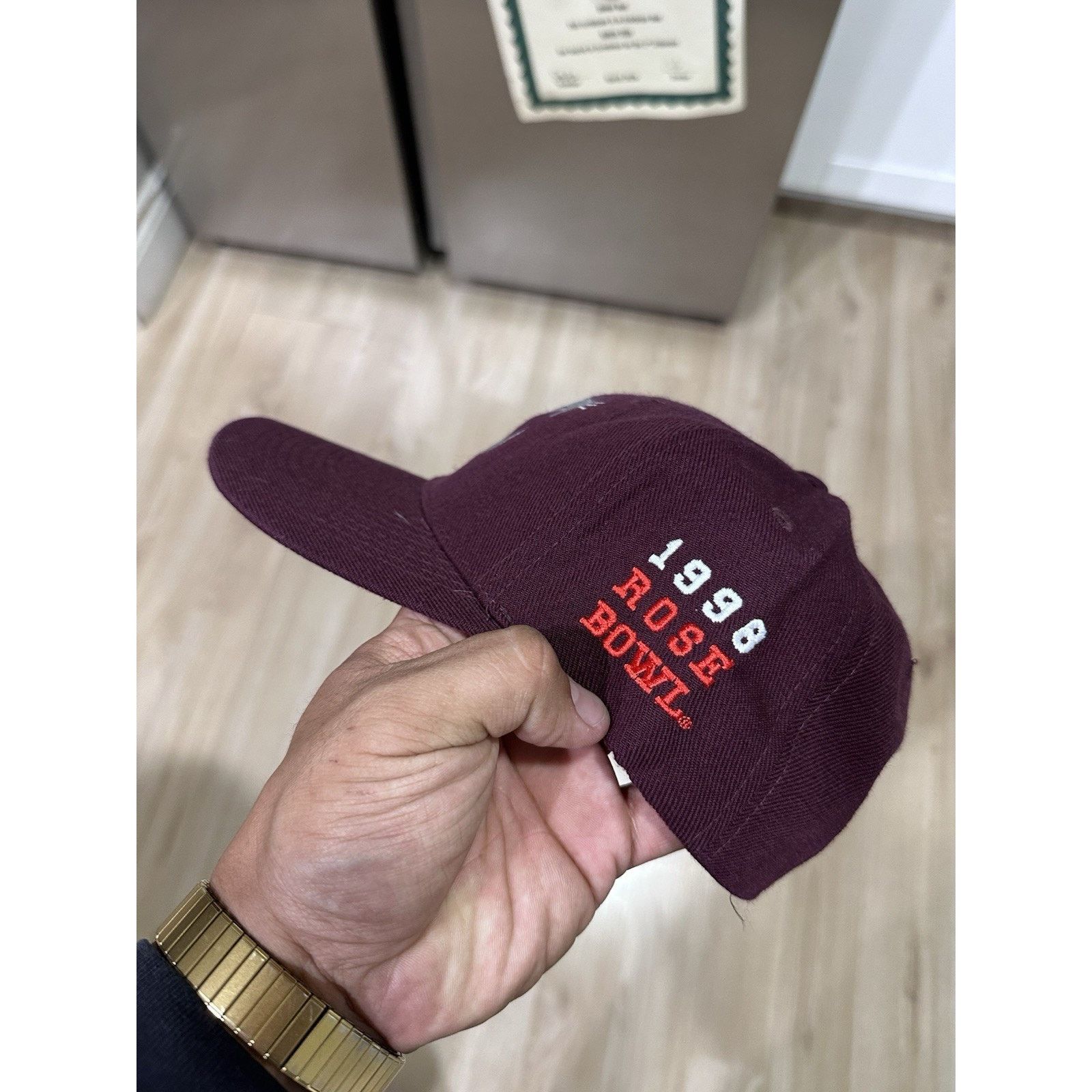 & Other Stories Vintage 1998 Washinton State Cougars Rose Bowl Hat SnapBack Size ONE SIZE - 4 Thumbnail