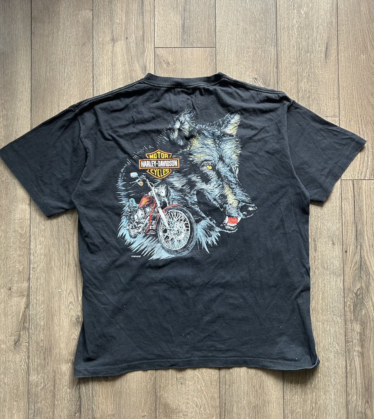 Harley Davidson Harley-Davidson 90s T-shirt Made in USA Size US XL / EU 56 / 4 - 2 Thumbnail