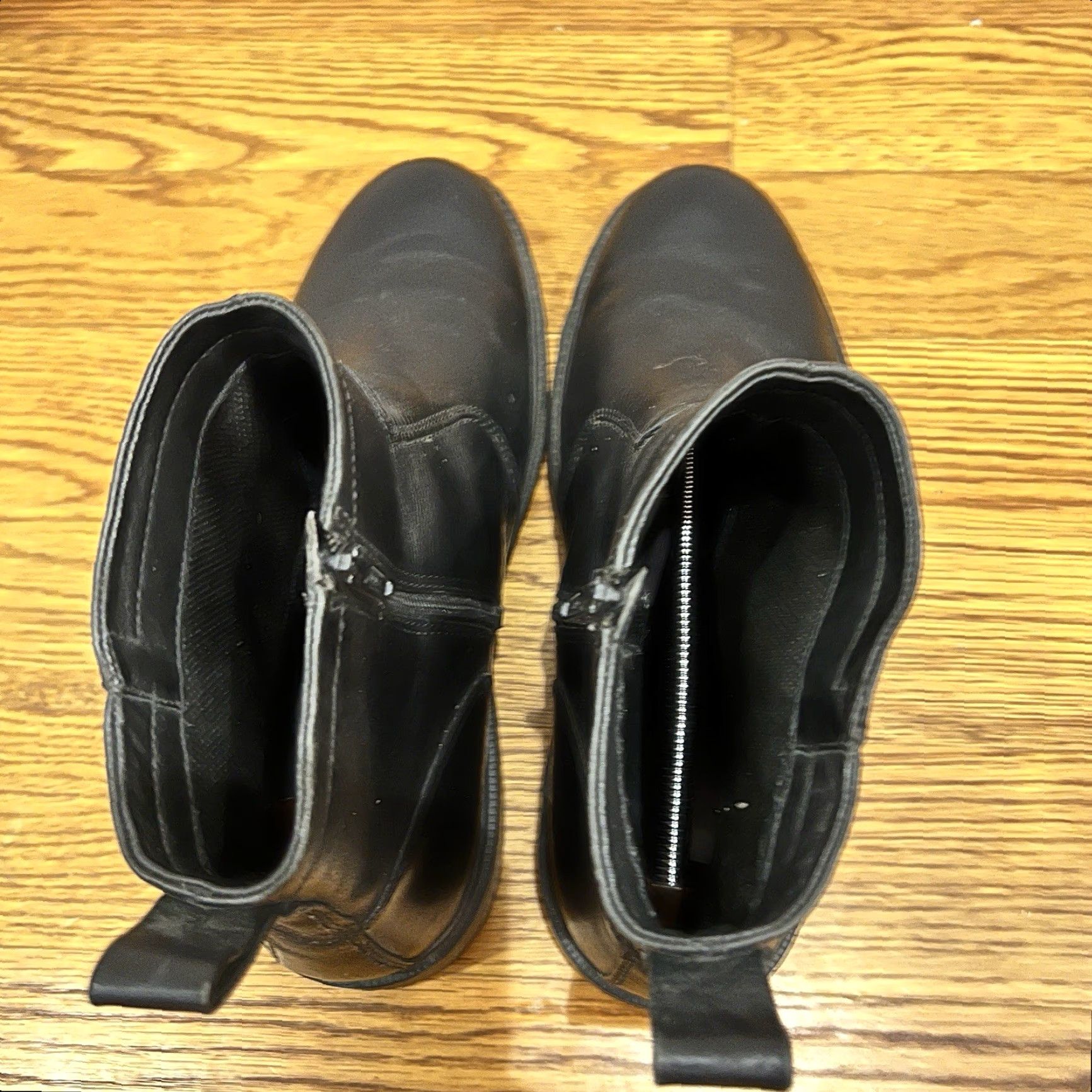 Ecco Ecco Gore Tex Atlanta Plain Leather Boot Men US 11 45 Black Waterproof Cushioned Zip City Bootie Size US 11 / EU 44 - 5 Thumbnail