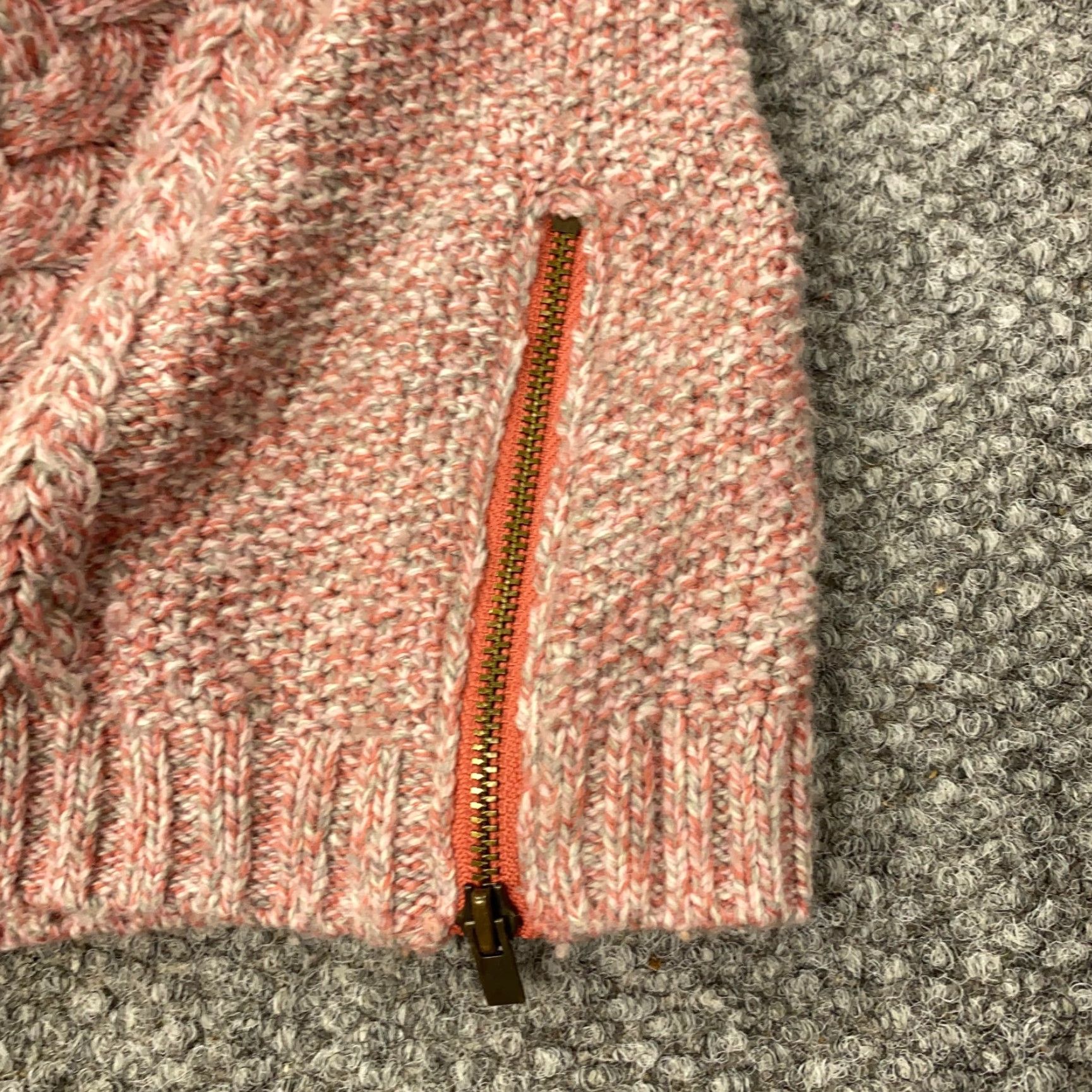 Talbots Talbots Sweater Womens XS Pink Cable-Knit Merino Wool Blend Crew Neck Long Sleeve Pullover Size XS / US 0-2 / IT 36-38 - 5 Thumbnail