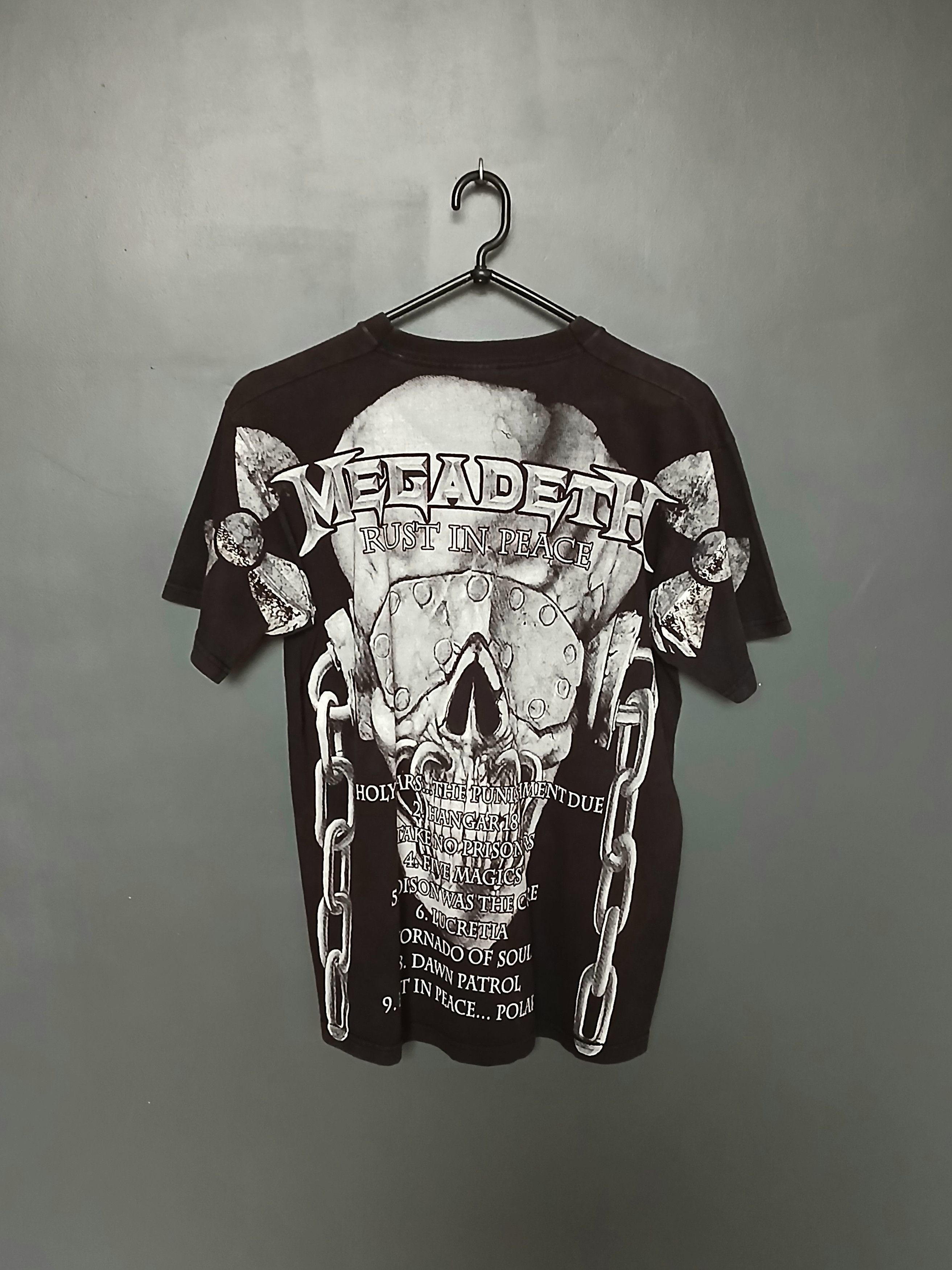 Band Tees × Megadeth Megadeth Rust In Peace T-Shirt Size US M / EU 48-50 / 2 - 2 Thumbnail