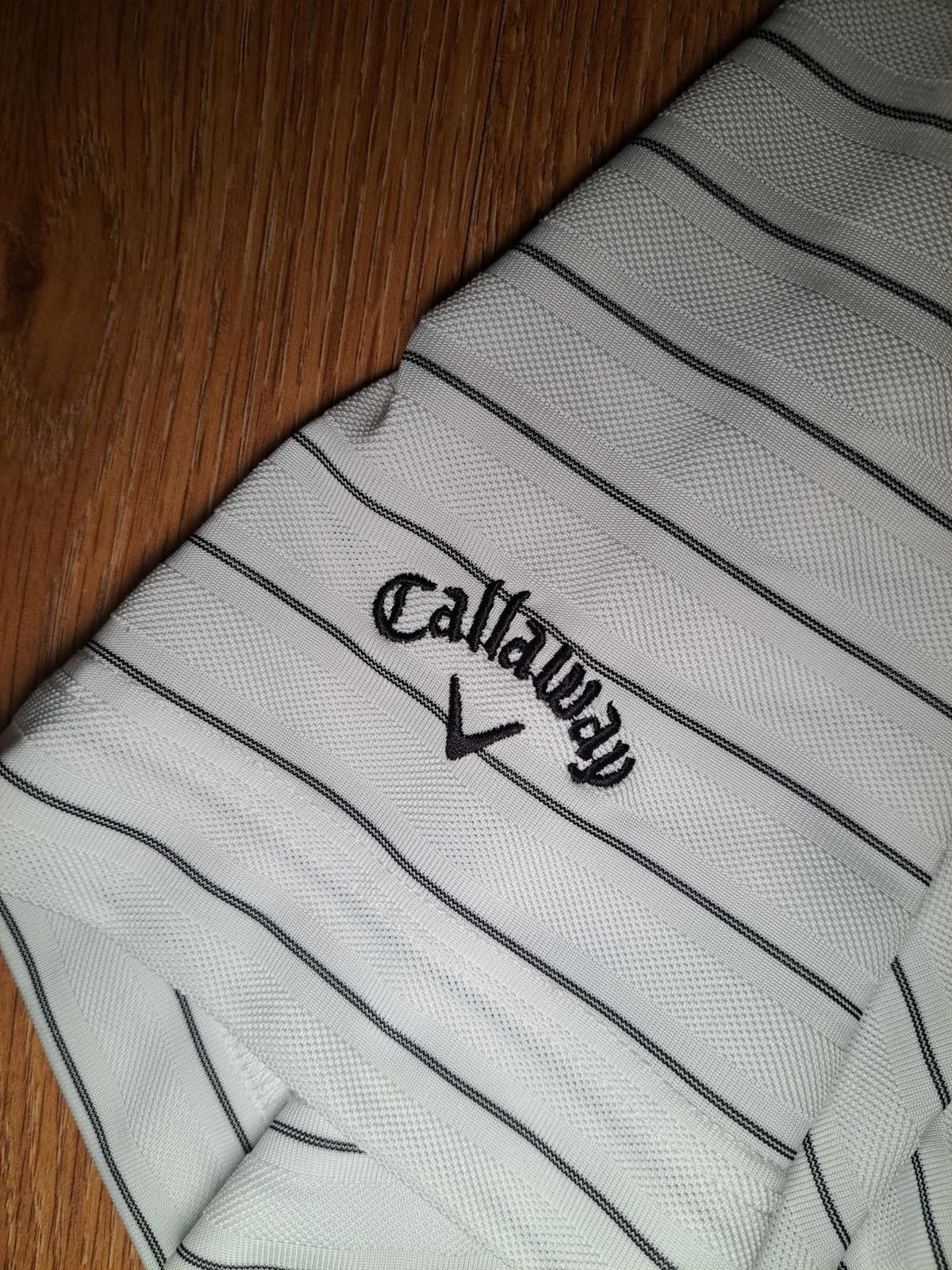Callaway Callaway Golf Polo Shirt Mens XL White Striped Size US XL / EU 56 / 4 - 3 Thumbnail
