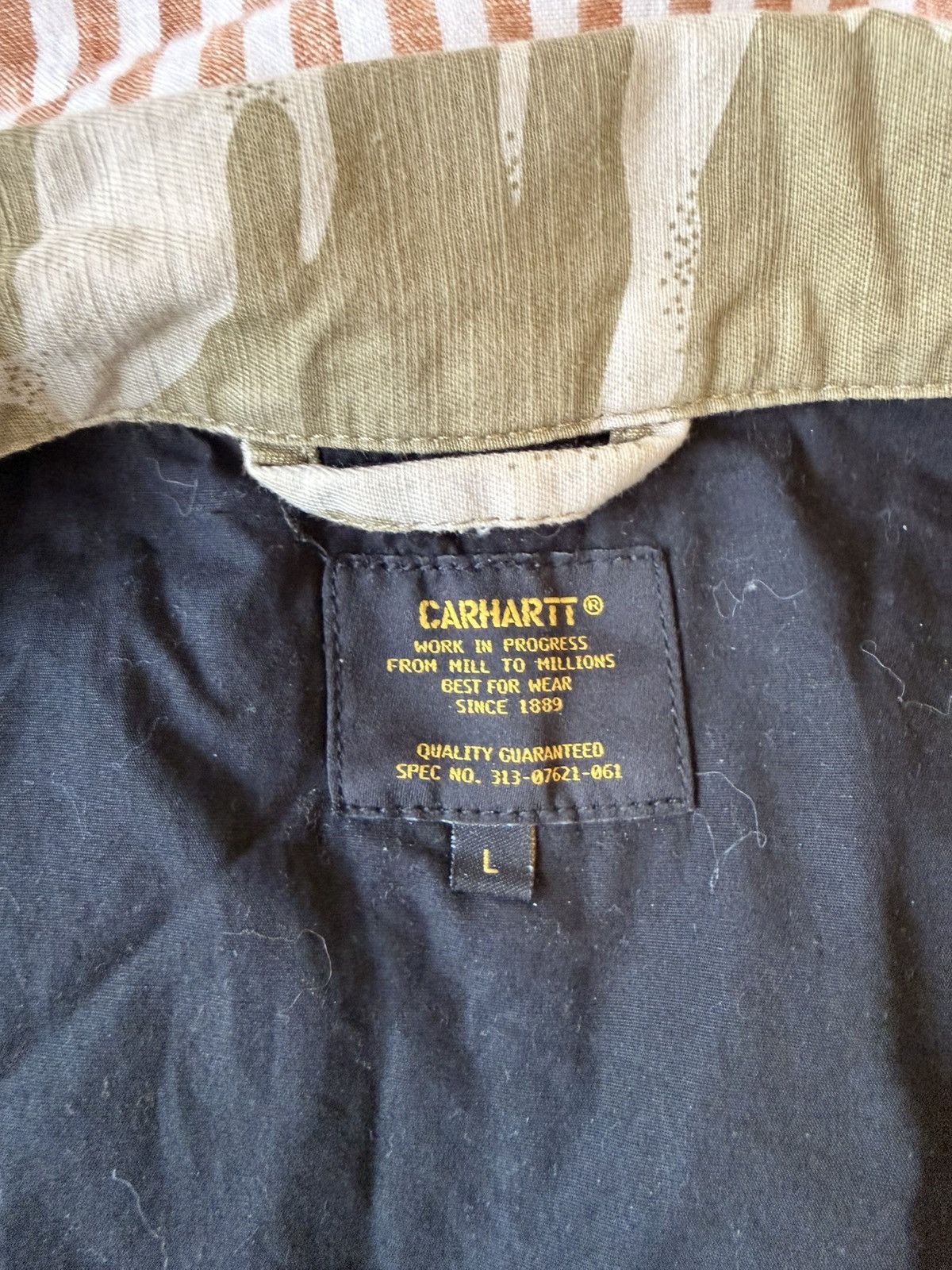 Carhartt Wip Carhartt WIP Desert Camo Jacket — Size L Size US L / EU 52-54 / 3 - 3 Thumbnail