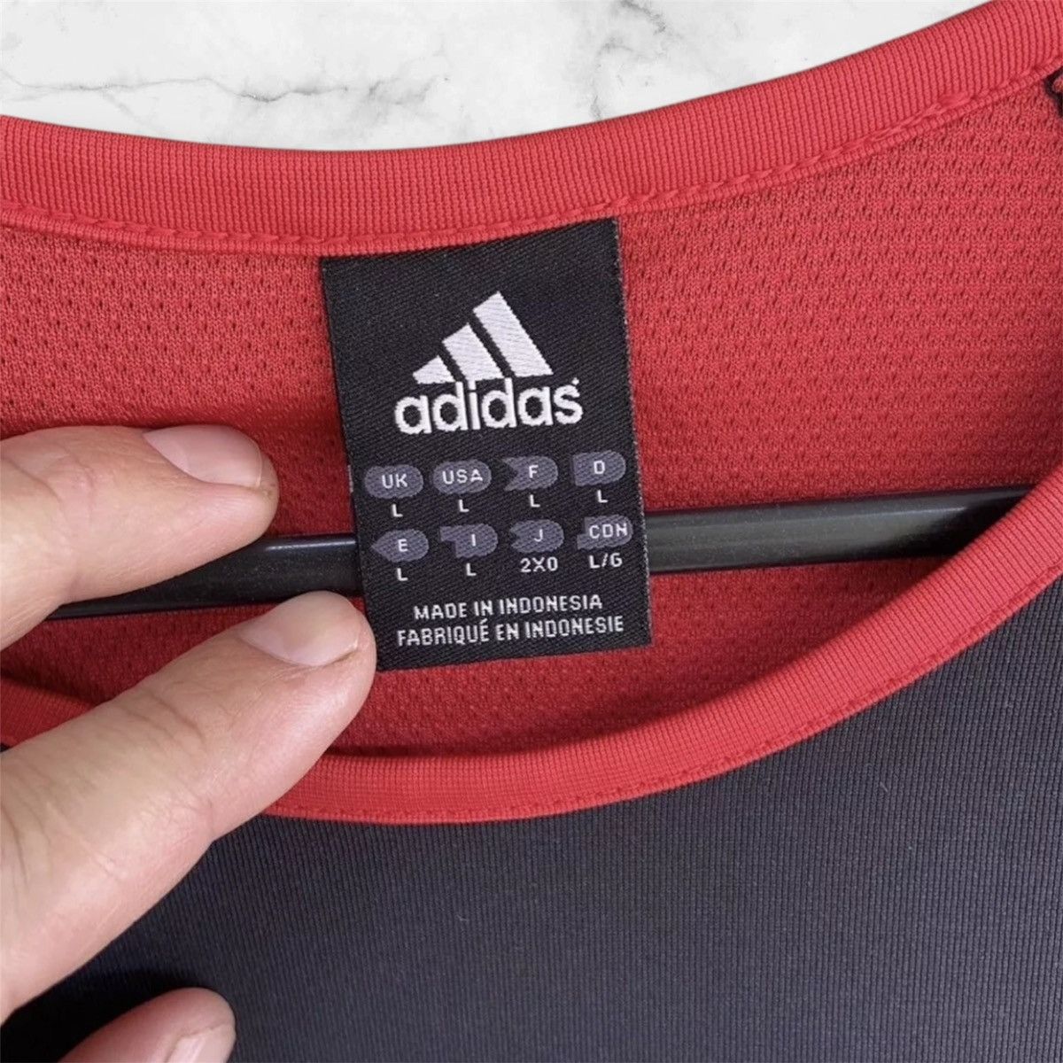 Adidas × Vintage Vintage Adidas Top Size L Size US L / EU 52-54 / 3 - 4 Thumbnail