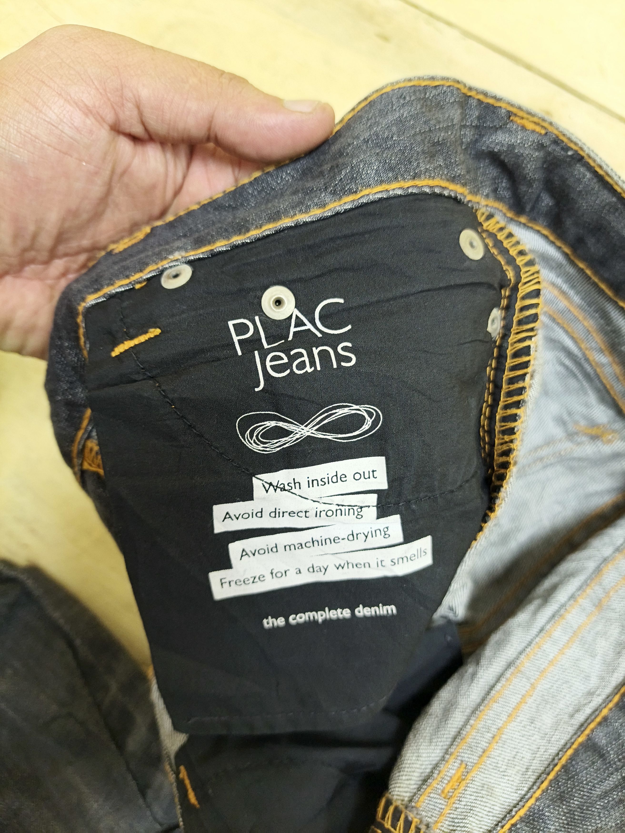 PLAC PLAC Skinny Denim Jeans Size 25" / US 0 / IT 36 - 11 Thumbnail