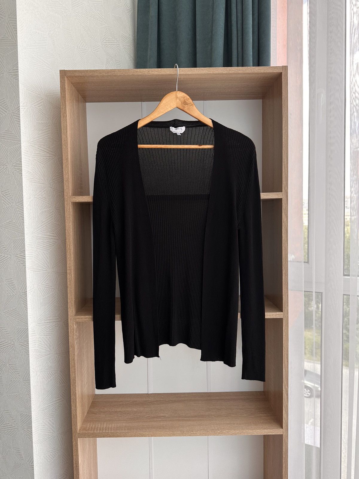Max Mara × Vintage Vintage Max Mara Luxury Virgin Wool Formal Cardigan Size S / US 4 / IT 40 - 3 Thumbnail