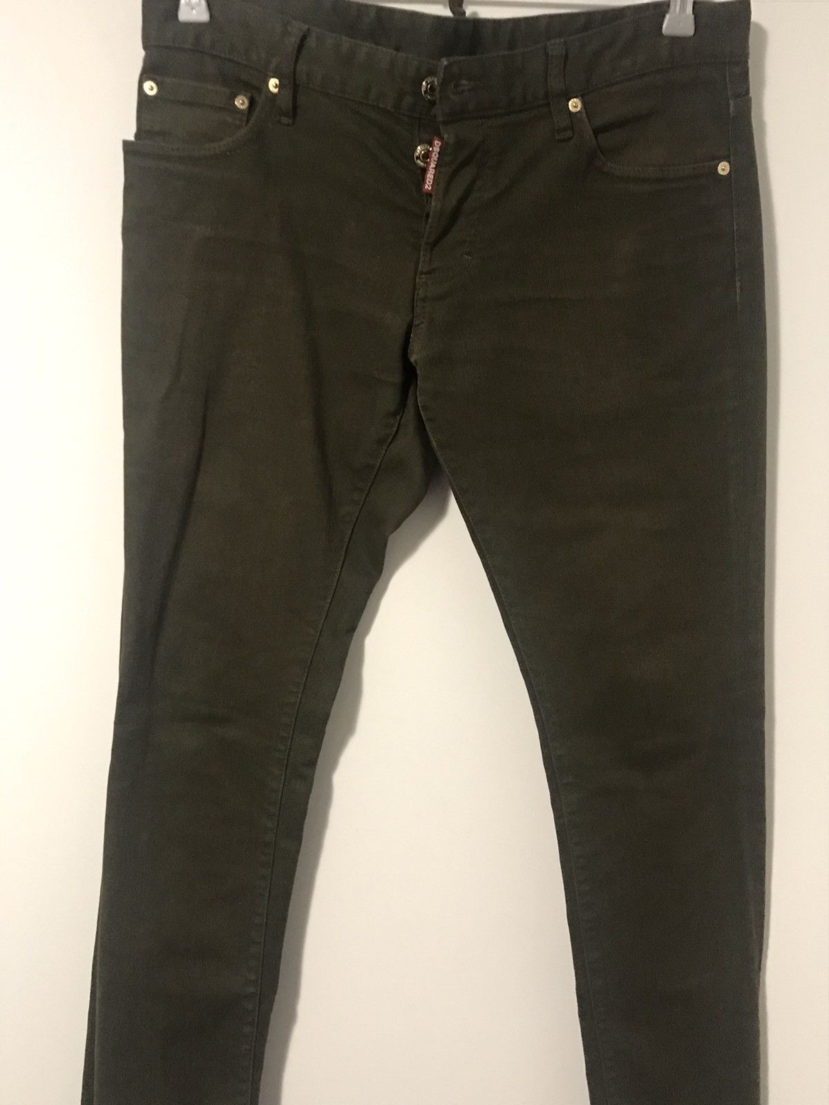 Dsquared2 Dsquared khaki/green jeans Size US 34 / EU 50 - 1 Thumbnail