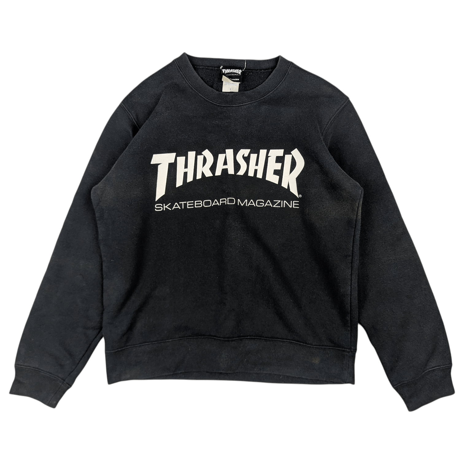 Thrasher Vintage 90's TRASHER Skateboard Magazine Jumper Sweatshirt Size S / US 4 / IT 40 - 4 Thumbnail