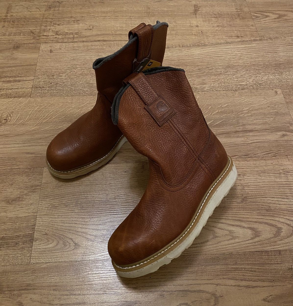 Carhartt Carhartt Steel Toe Leather Boots x Streetwear x Vintage Size US 8 / EU 41 - 3 Thumbnail