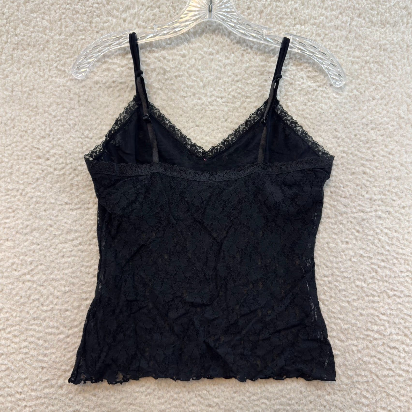 Vintage VINTAGECoquette Edwardian Black Lace Camisole Tank Top M Edwardian Men? Size M / US 6-8 / IT 42-44 - 3 Thumbnail