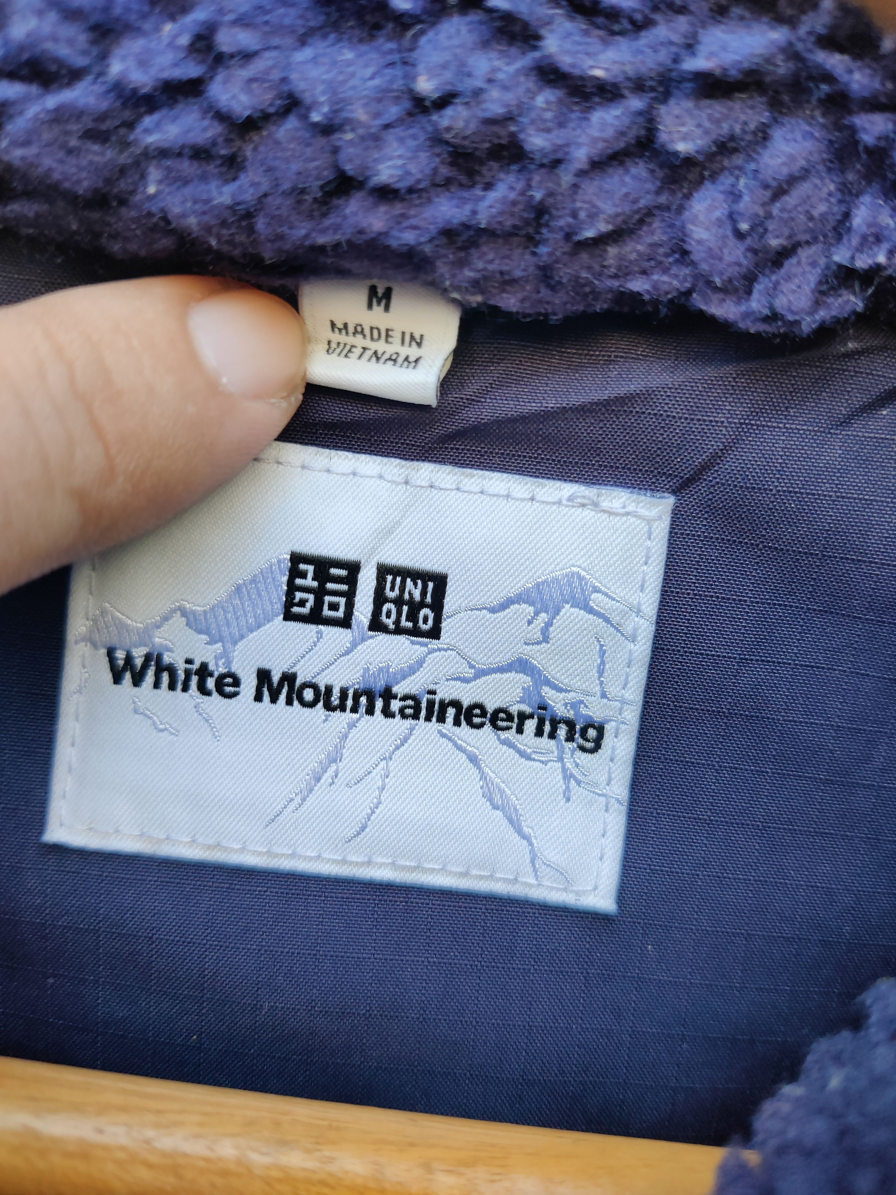 Uniqlo × White Mountaineering Vintage Uniqlo White Mountaineering Deep Pile Fleece Jacket Size US M / EU 48-50 / 2 - 4 Thumbnail