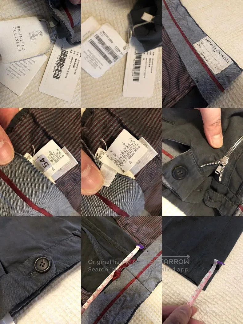 Brunello Cucinelli Brunello Cucinelli Cotton Bermuda Pants. Size US 38 / EU 54 - 5 Thumbnail