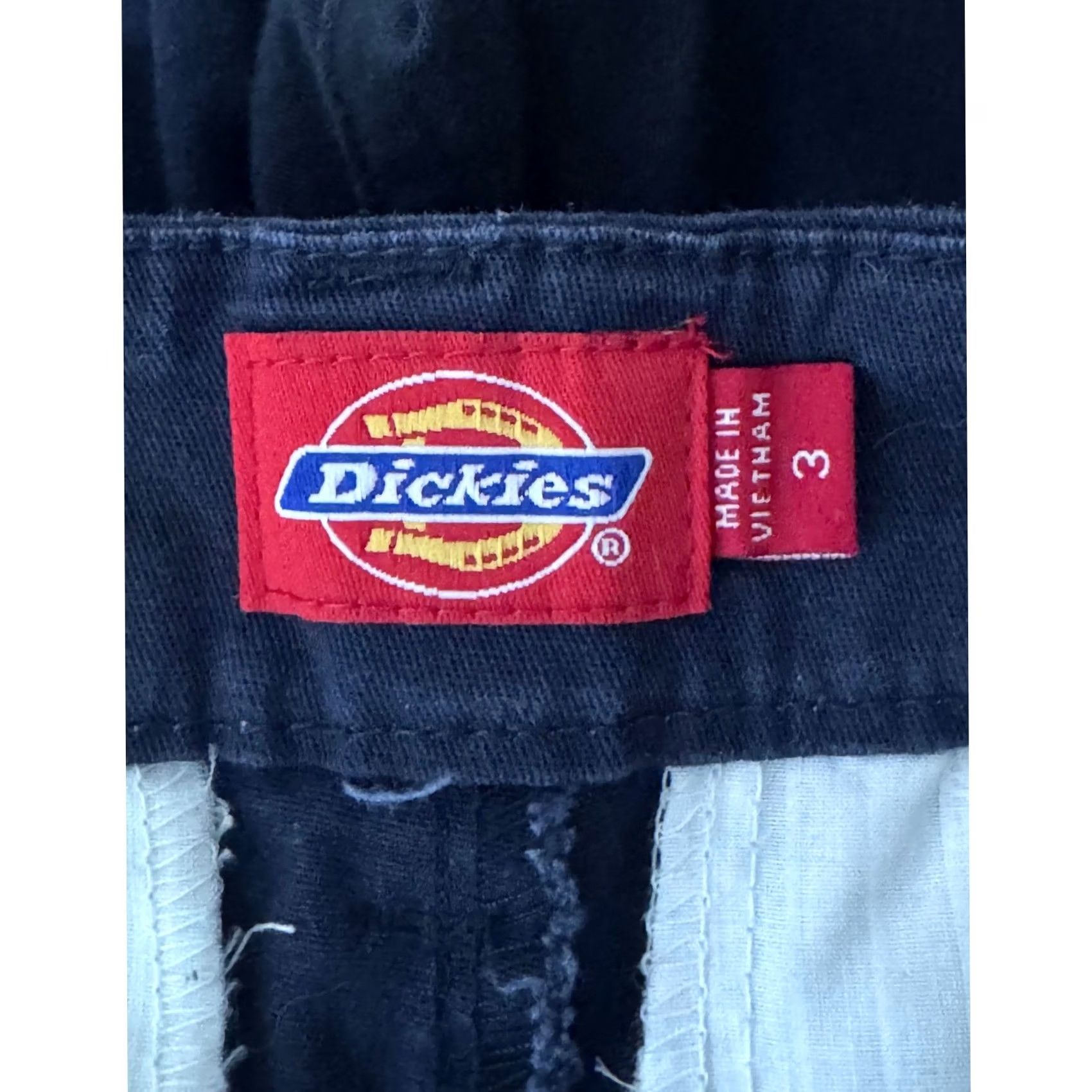 Dickies Dickies Women Navy Blue Flat Front Straight Leg Pants Size 3 Size 29" - 7 Thumbnail