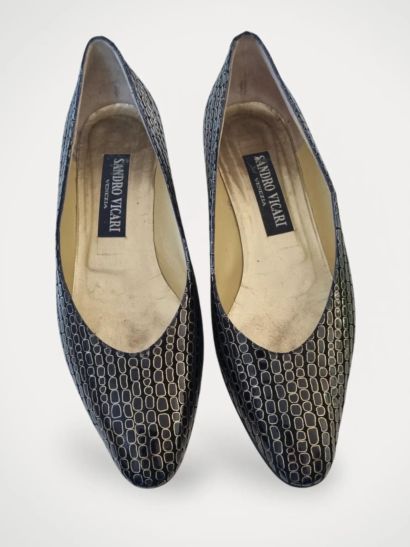 Sandro Sandro Vicari Vacker sko i mycket fint läder Heels Size US 11 / IT 41 - 1 Thumbnail