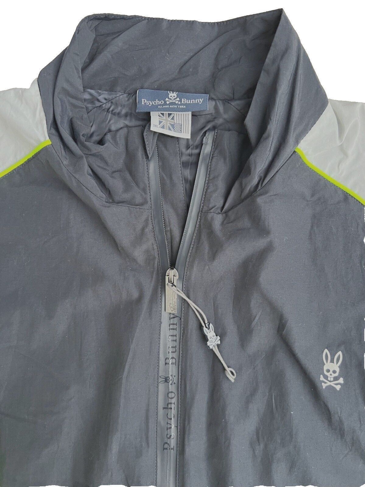 Psycho Bunny Psycho Bunny Wasco Colour Block Track Jacket Navy ( 3XL ) Size US XXL / EU 58 / 5 - 5 Thumbnail