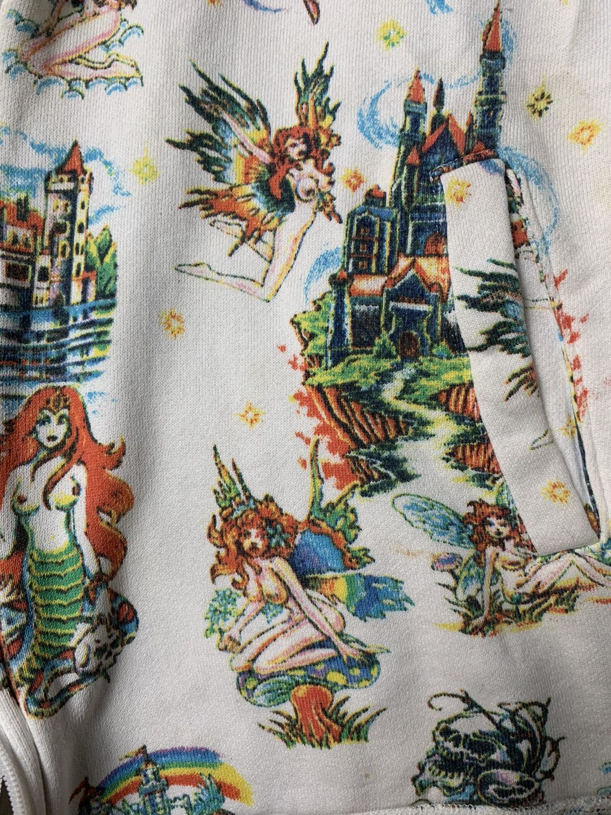 Hysteric Glamour 2000s Hysteric Glamour Nude Mermaid & Fairy Long Zip Hoodie Size US S / EU 44-46 / 1 - 8 Thumbnail
