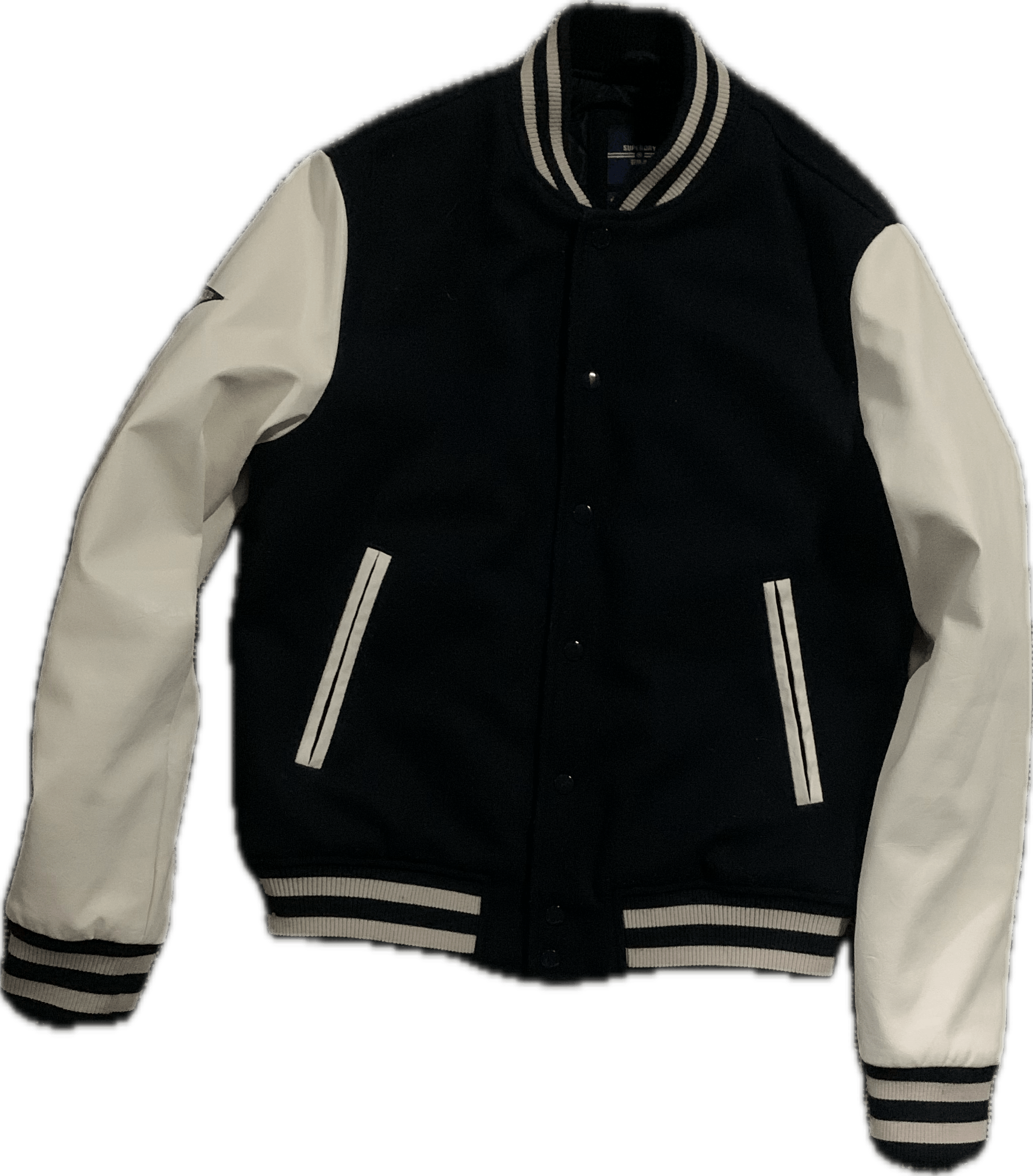 Superdry Super Dry Blue Varsity Jacket Size US M / EU 48-50 / 2 - 1 Thumbnail