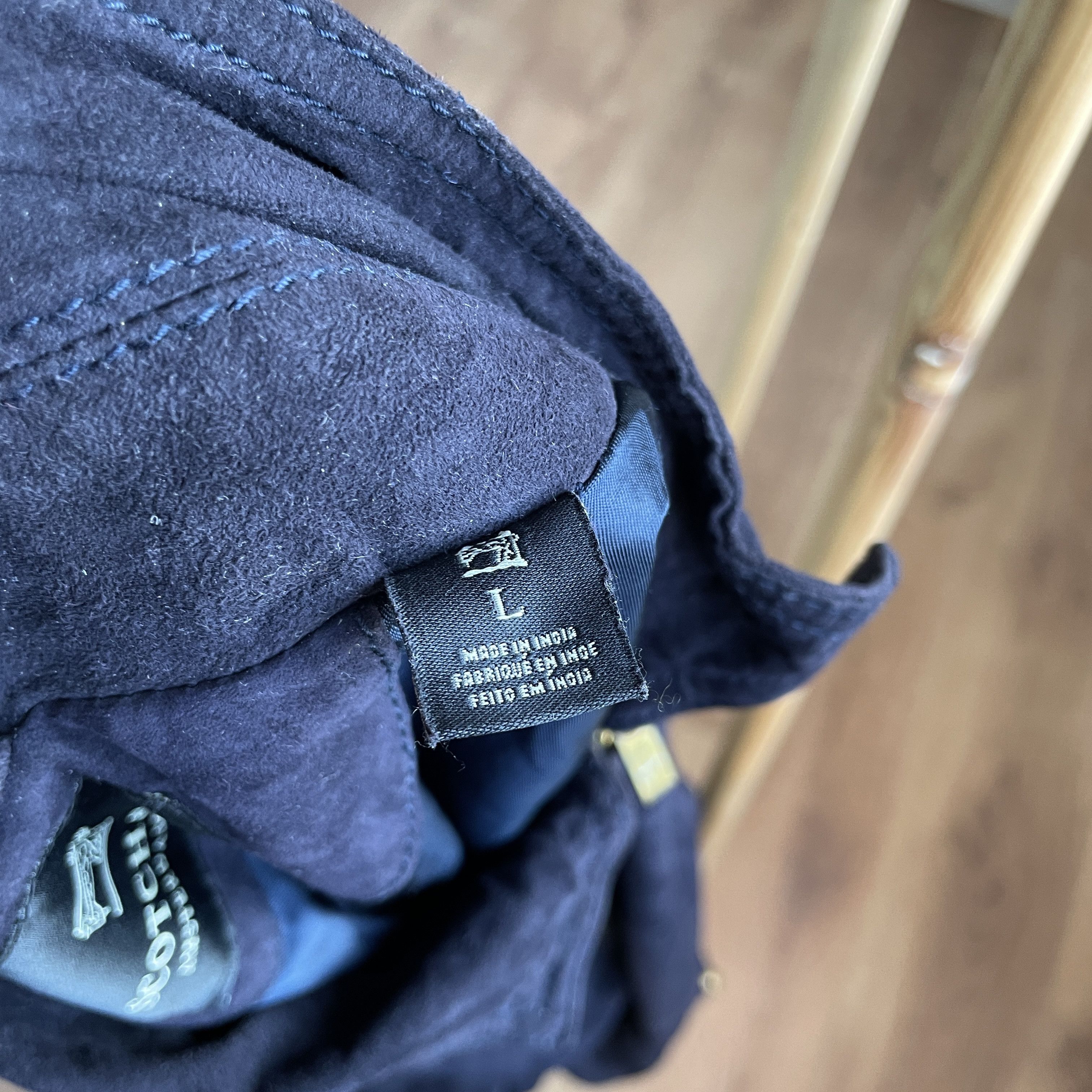 Scotch & Soda Scotch & Soda Purple Suede Leather Bomber Jacket Size L Size US L / EU 52-54 / 3 - 11 Thumbnail